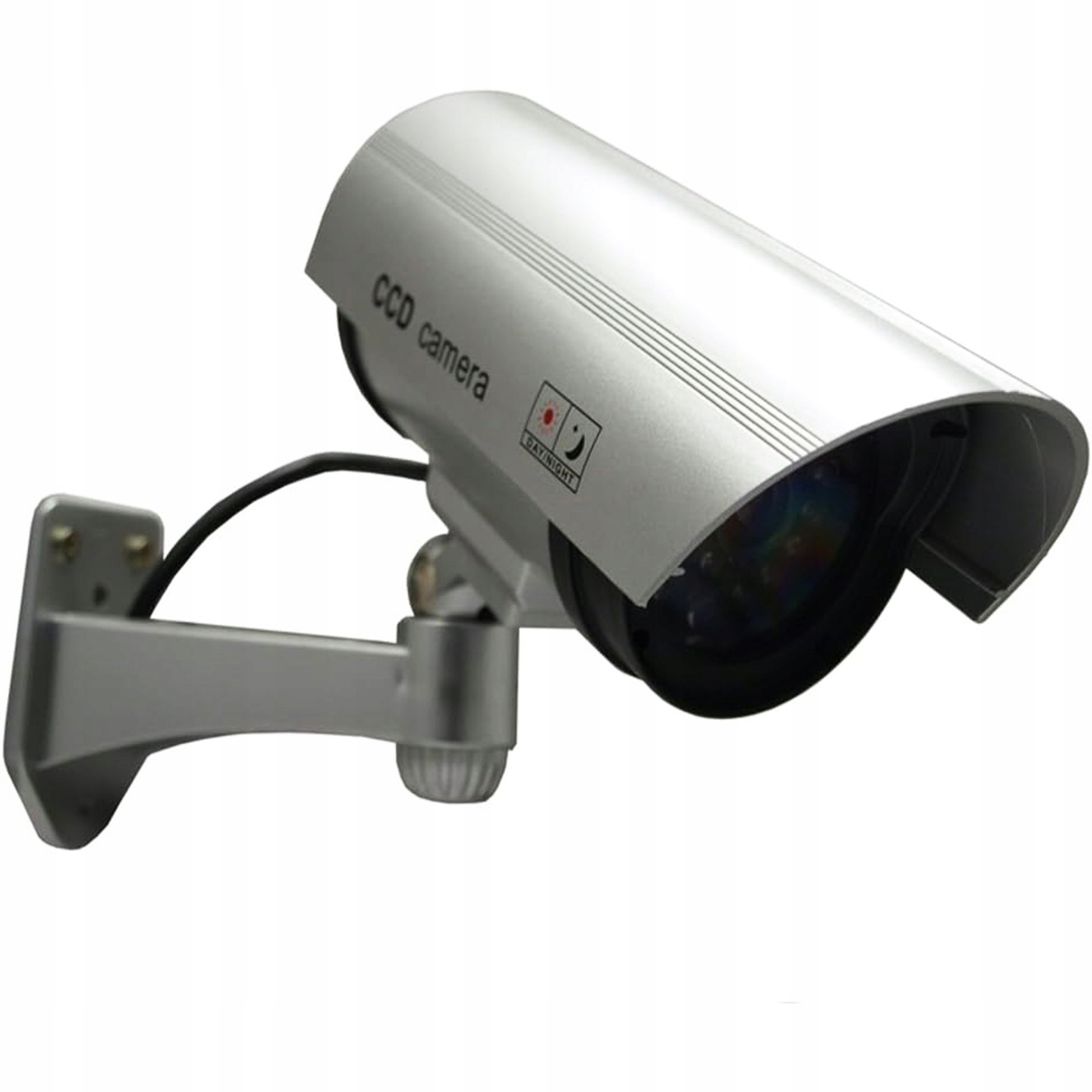 KAMERA ATRAPA IR LED MONITORING KAMERA ZEWNĘTRZNA ŚCIENNA Z DIODĄ MIGAJĄCA