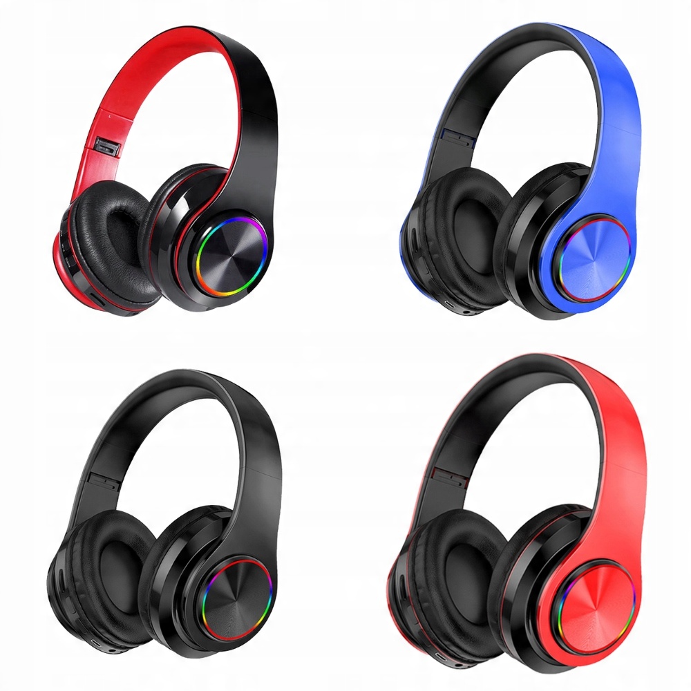 Słuchawki bezprzewodowe nauszne Arsa Go B39 Bluetooth czarne