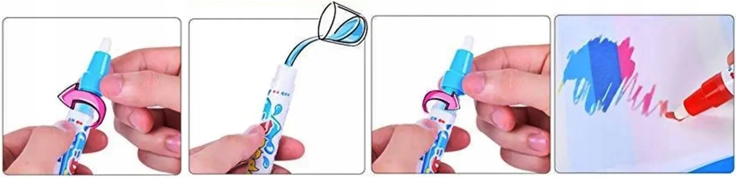 MATA WODNA DO MALOWANIA DUŻY ZESTAW 70003