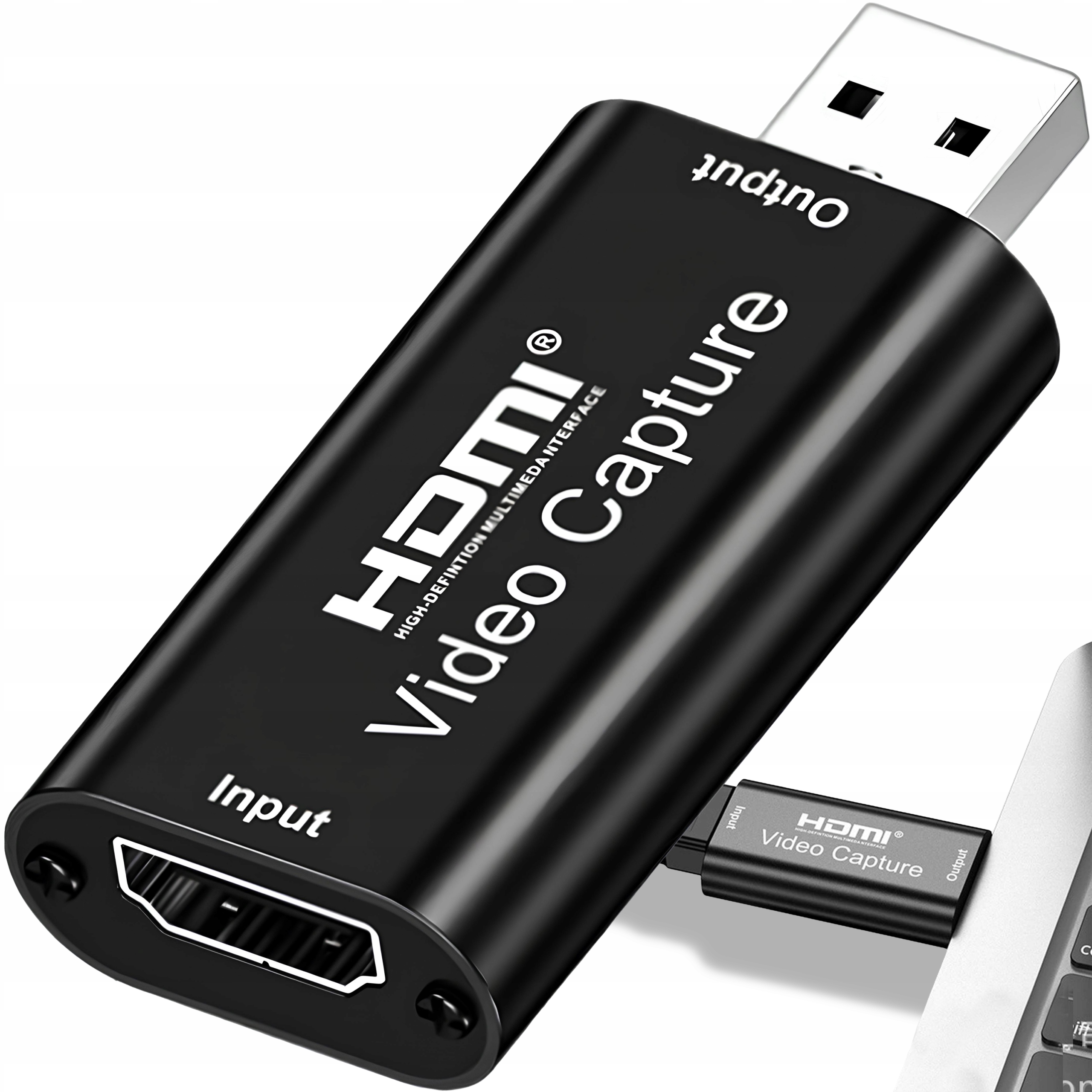 VIDEO GRABBER HDMI KONWERTER Z HDMI DO USB KARTA PRZECHWYTUJĄCA ADAPTER 4K