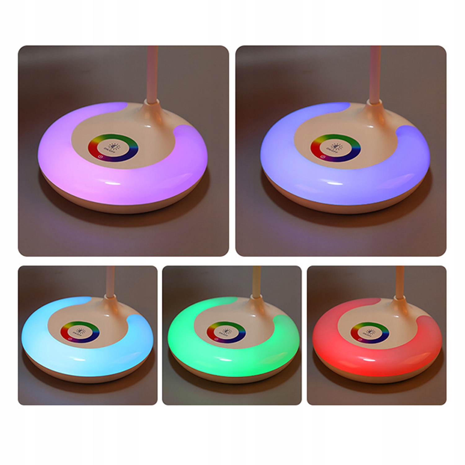 LAMPKA BIURKOWA LED OKRĄGŁA 886