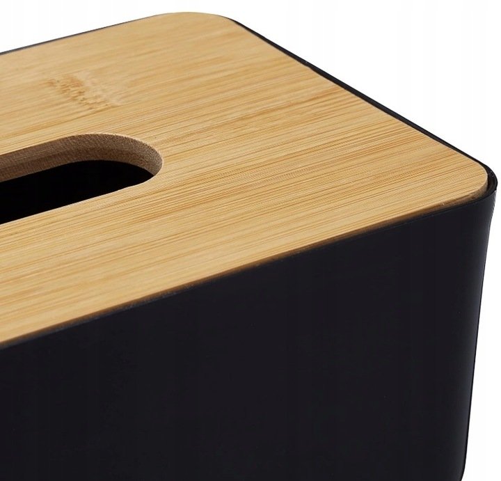 POJEMNIK BAMBUSOWY NA CHUSTECZKI WIELOKROTNEGO UŻYTKU PUDEŁKO CHUSTECZNIK