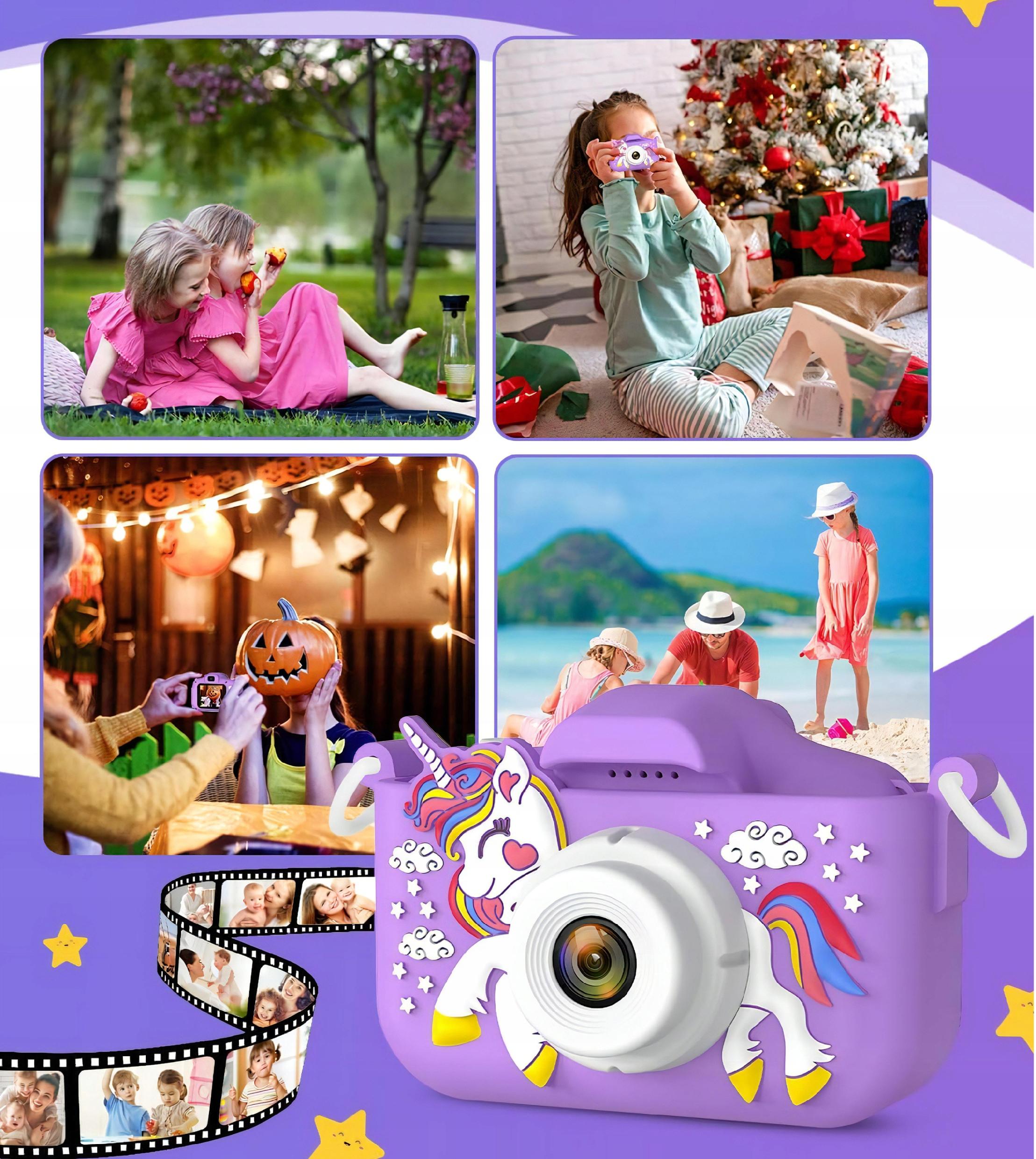 Aparat cyfrowy I Want APARAT DO ZDJĘĆ DLA DZIECI KOMPAKTOWY CYFROWY