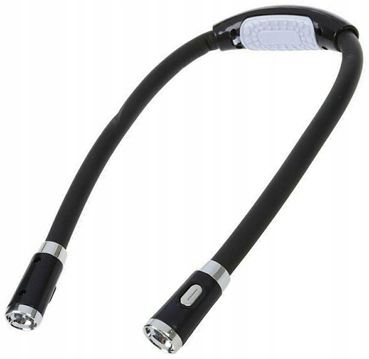 LAMPKA LED NA SZYJĘ DO CZYTANIA KSIĄŻEK NOCNA LATARKA 3 TRYBY ŚWIECENIA