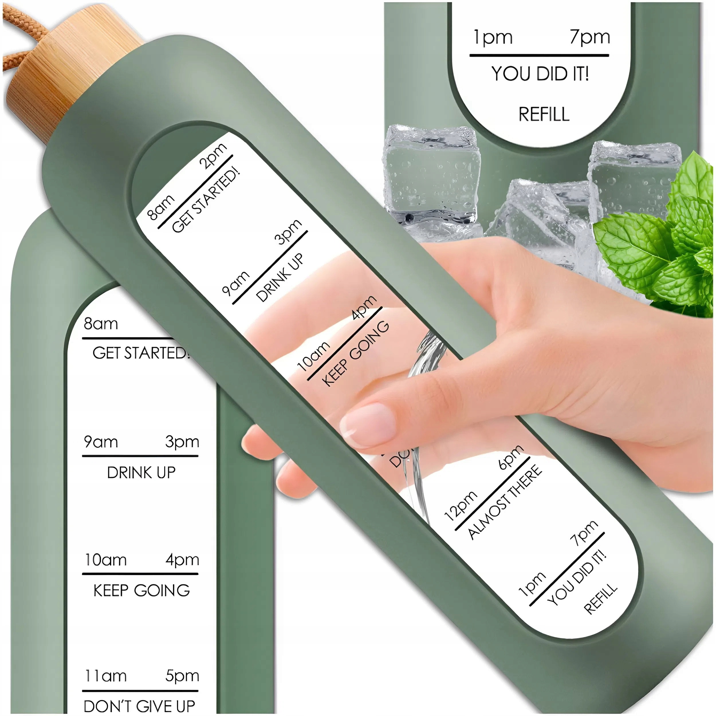 Butelka MEMFLOW 1000 ml biały