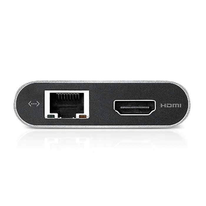 HUB USB-C 12w1 Pepper Jobs 2x HDMI Display Port 4xUSB SD/TF RJ-45 PD 100W