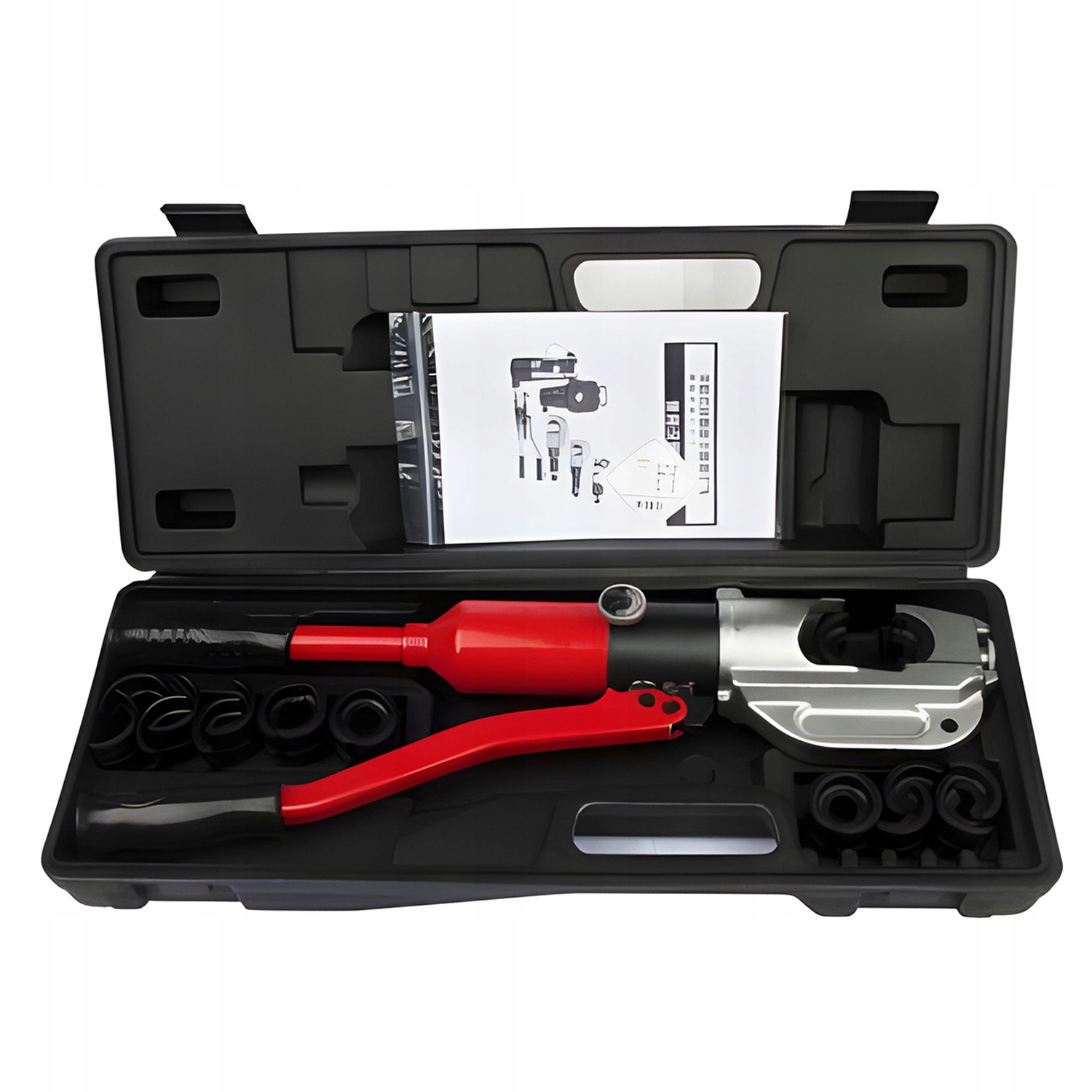 PRASKA ZACISKARKA HYDRAULICZNA RĘCZNA DO RUR PEX 12T MATRYCE PERT U 16 - 32