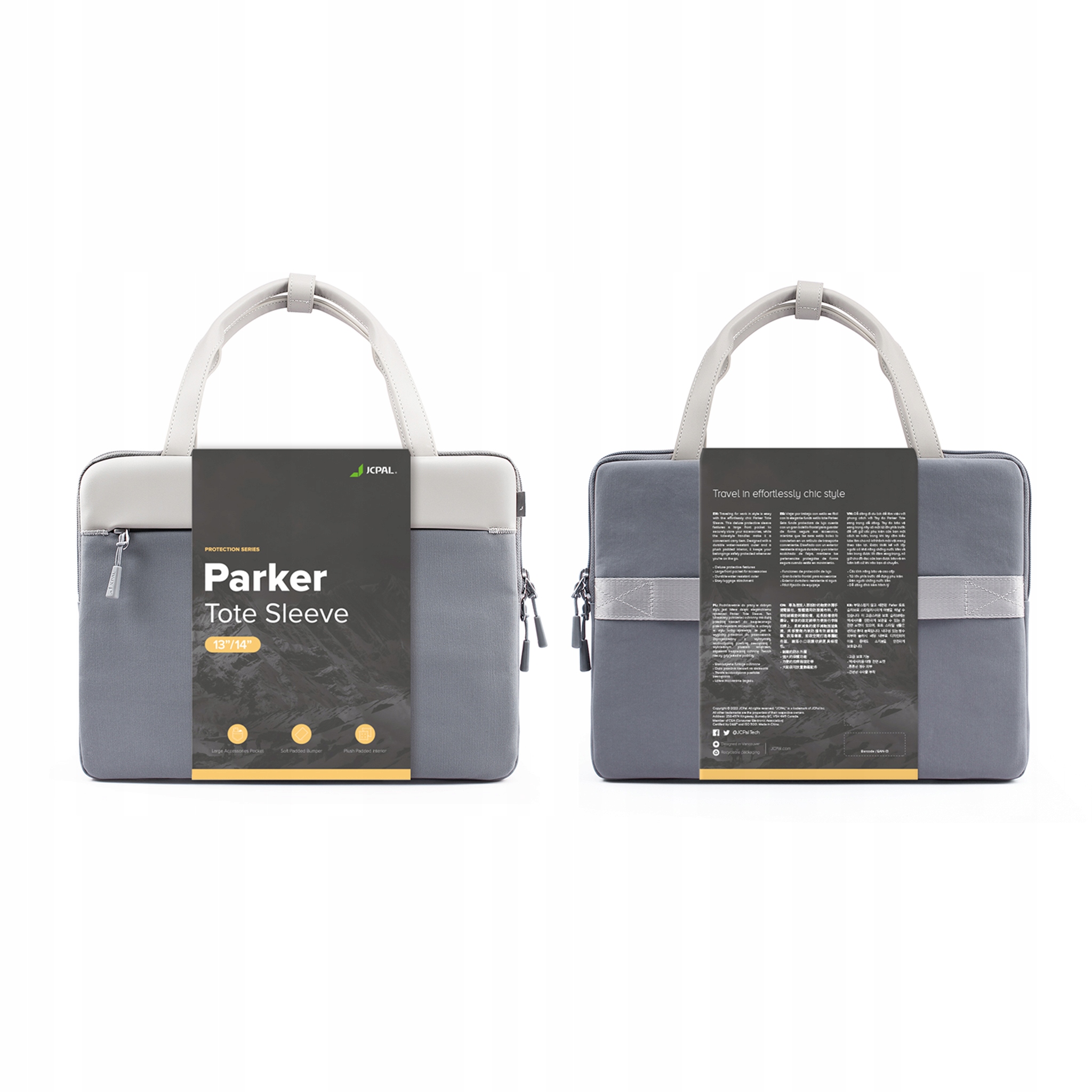 JCPal Parker Tote Sleeve torba do MacBook 13/14