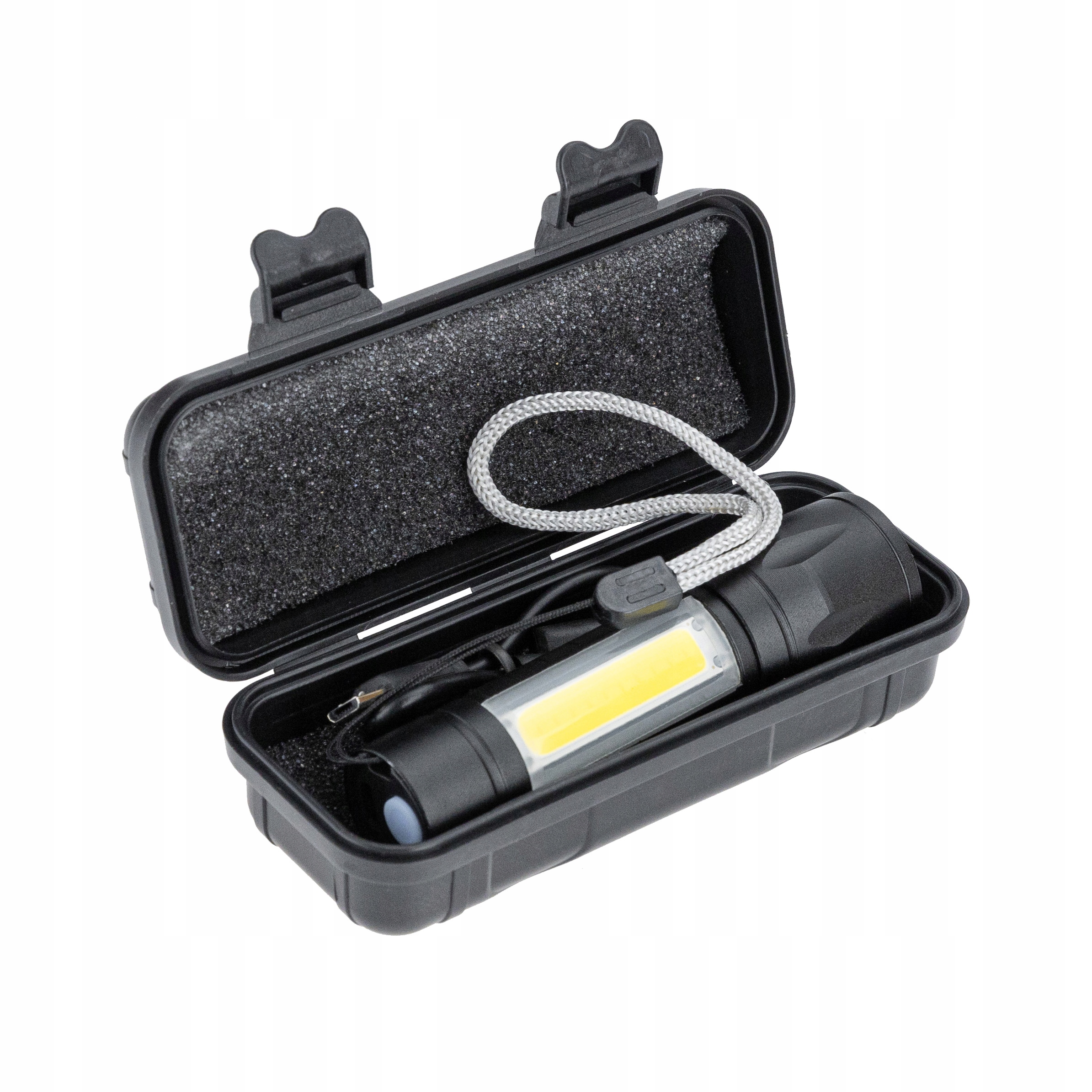 Latarka taktyczna LED + etui VERGIONIC