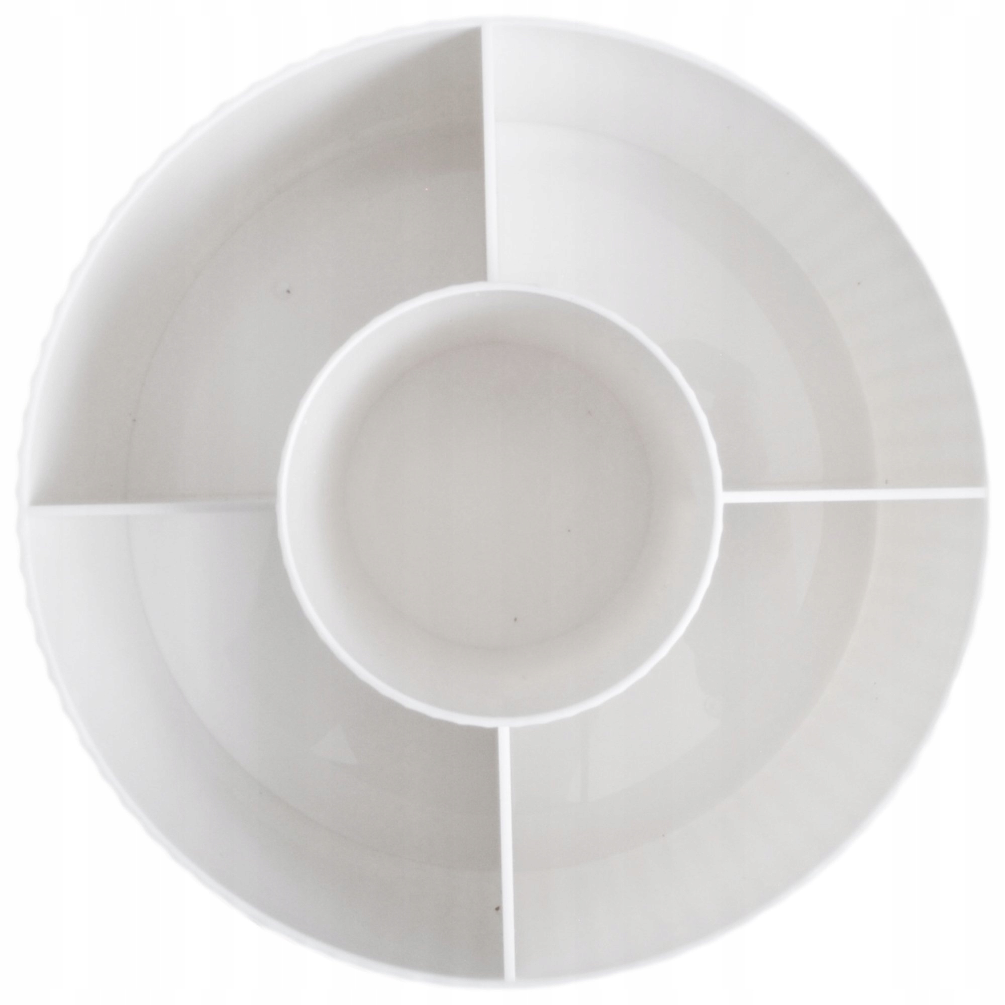 ORGANIZER NA KOSMETYKI OBROTOWY POJEMNIK PĘDZLE STOJAK 360 KOSMETYCZKA