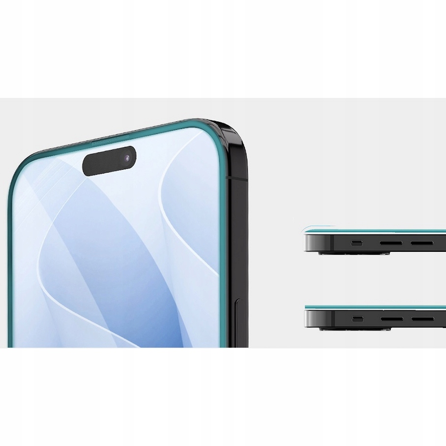 Szkło Hartowane JCPAL iClara 9H do Apple iPhone 16 Pro Max, szybka do etui
