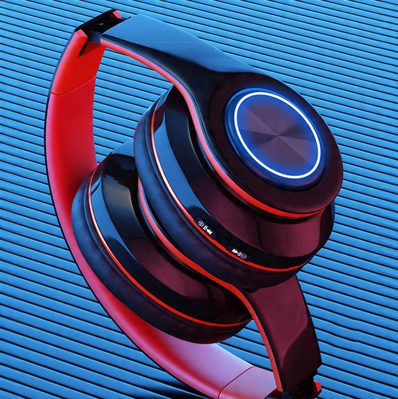 Słuchawki bezprzewodowe nauszne Arsa Go B39 Bluetooth czarne