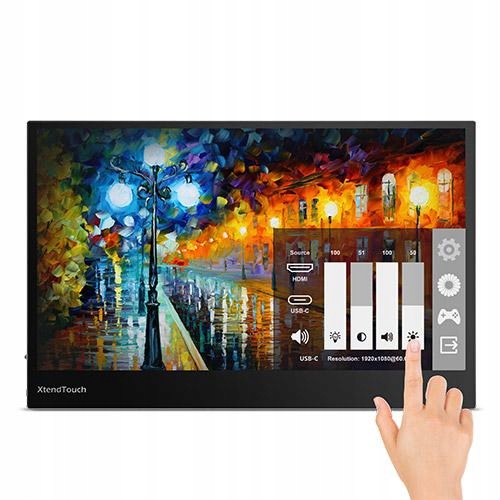 Monitor LED Pepper Jobs XtendTouch XT1310F 13,3 " 1920 x 1080 px IPS / PLS