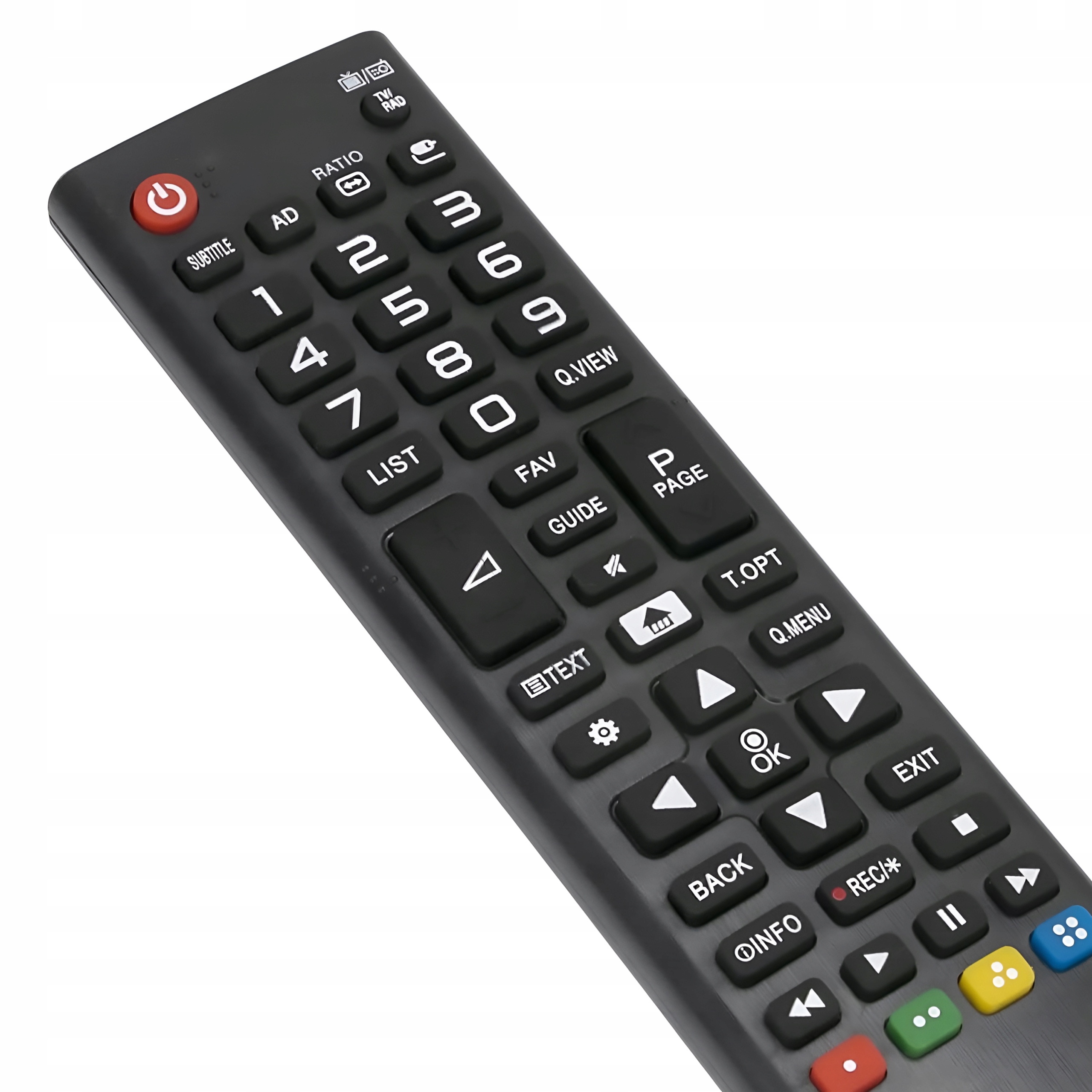 Pilot Do TV Telewizora Do LG Smart TV Zamiennik Uniwersalny AAA R3 Czarny