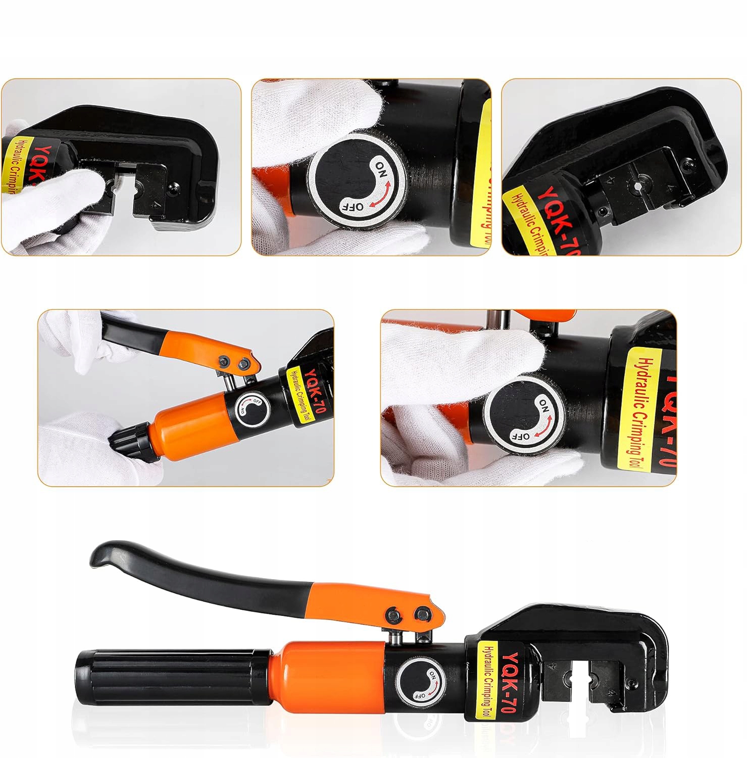 Zaciskarka Renew Force praska zaciskarka do konektorów 4 mm - 70 mm