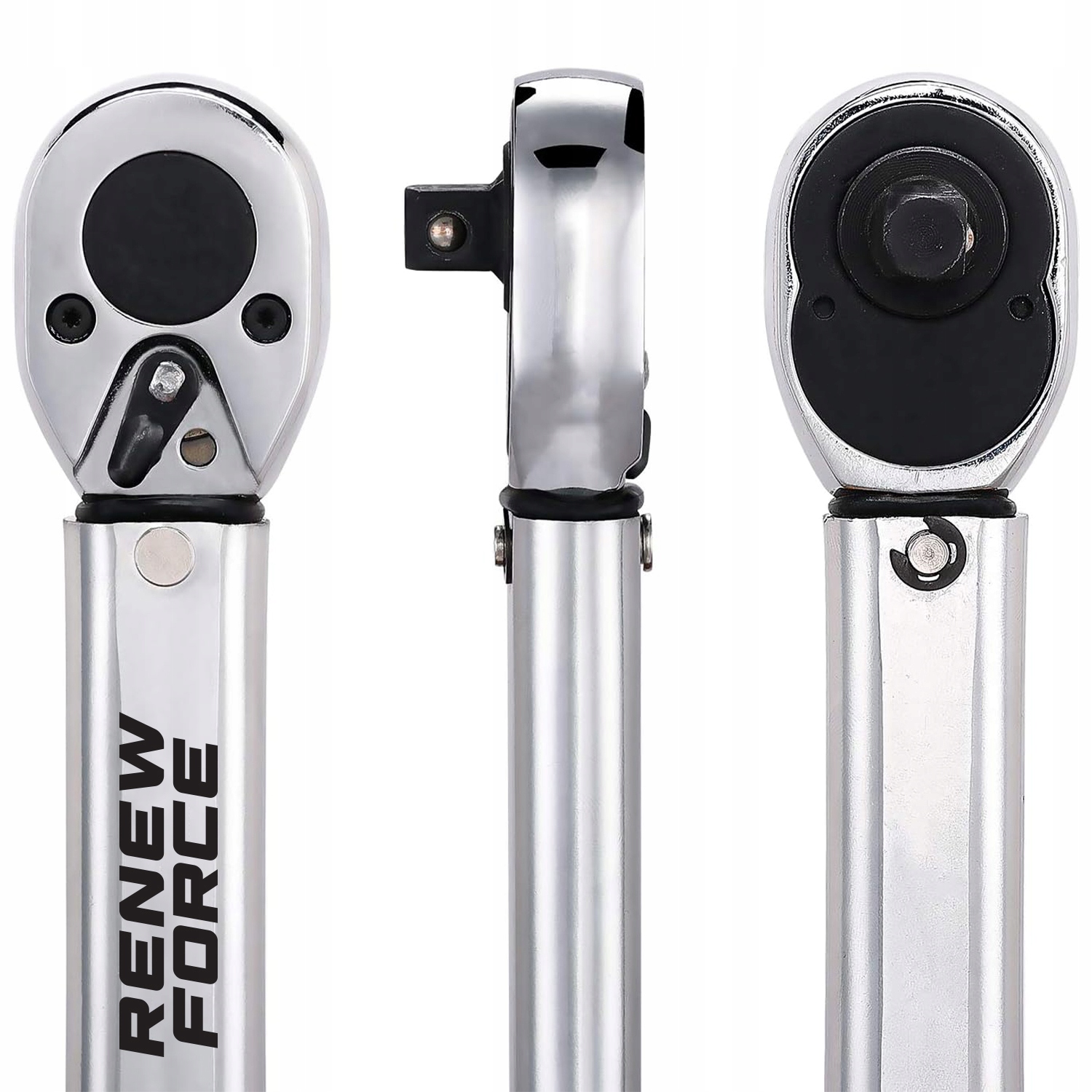 Klucz Dynamometryczny 3/8 7-112nm 370mm z Blokadą Dwukierunkowy z Etui