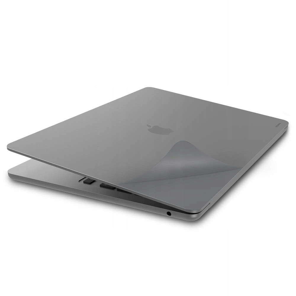 Folia JCPal MacGuard Space Gray 2w1 do MacBook Air 13" M2,2022 SZARA