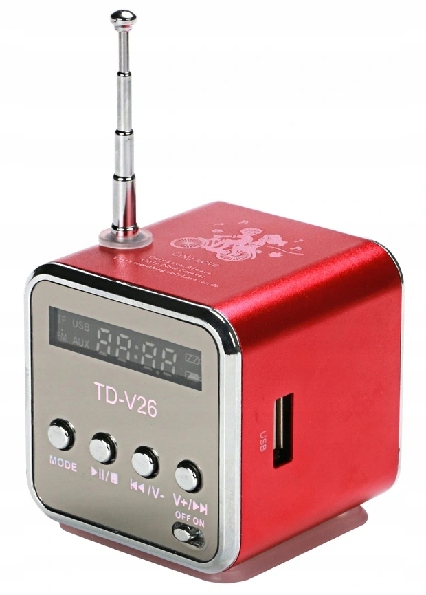 Radio sieciowo-bateryjne FM RETOO TD-V26