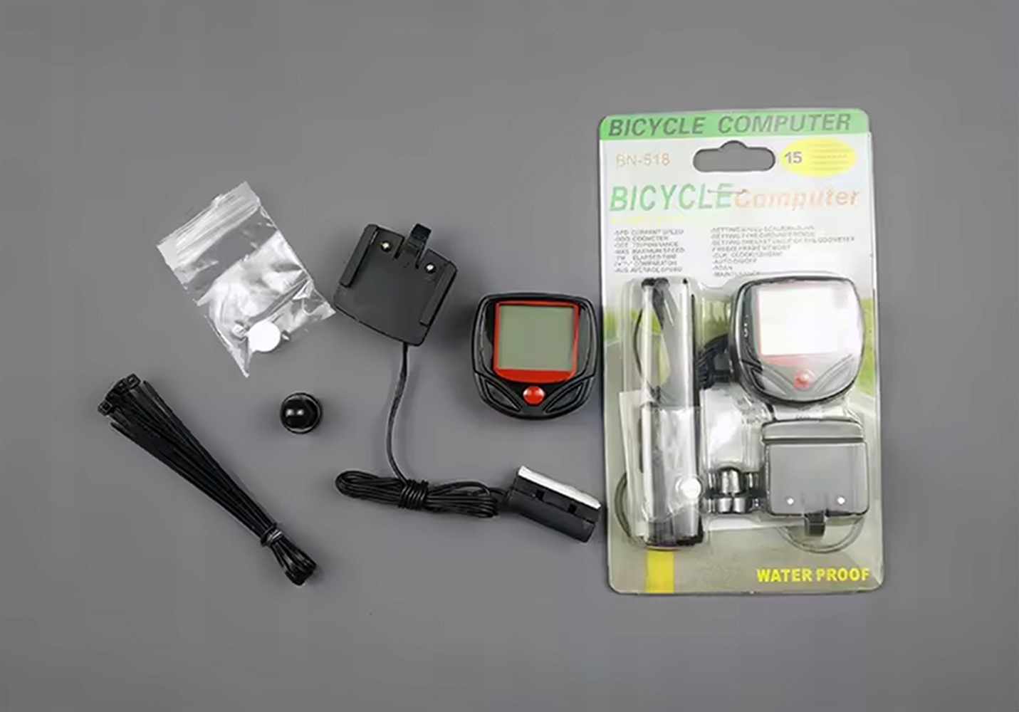 Licznik rowerowy przewodowy MEMFLOW SB-318