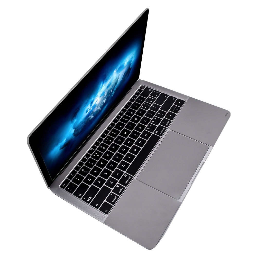 JCPAL MacGuard dla MacBook Air 2018 - Silver (2 w 1) SREBRNA