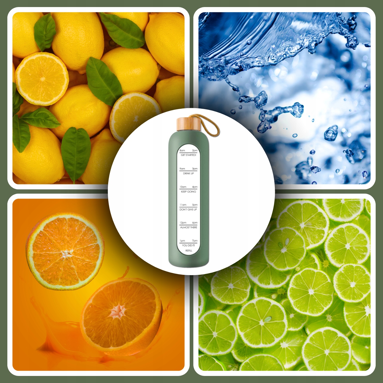 Butelka MEMFLOW 1000 ml biały