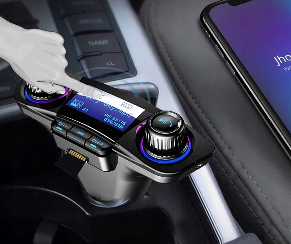 Transmiter samochodowy FM RETOO BT06