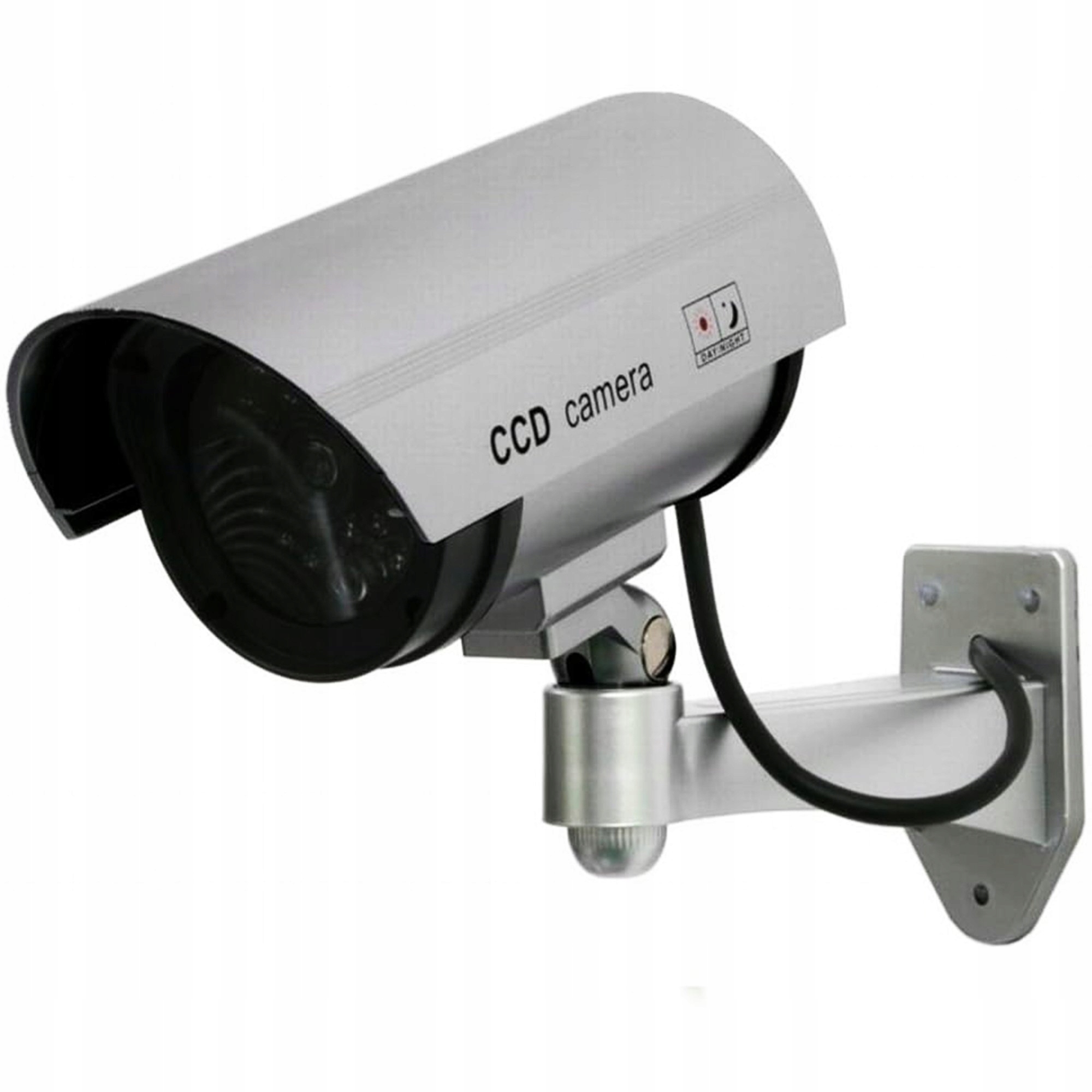 KAMERA ATRAPA IR LED MONITORING KAMERA ZEWNĘTRZNA ŚCIENNA Z DIODĄ MIGAJĄCA