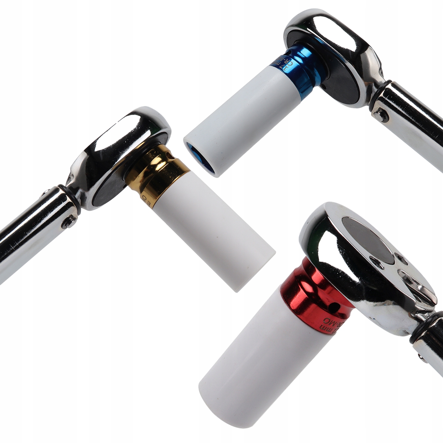 ZESTAW Klucz Dynamometryczny z Blokadą Blokada 1/2 " 42-210nm 3 NASADKI