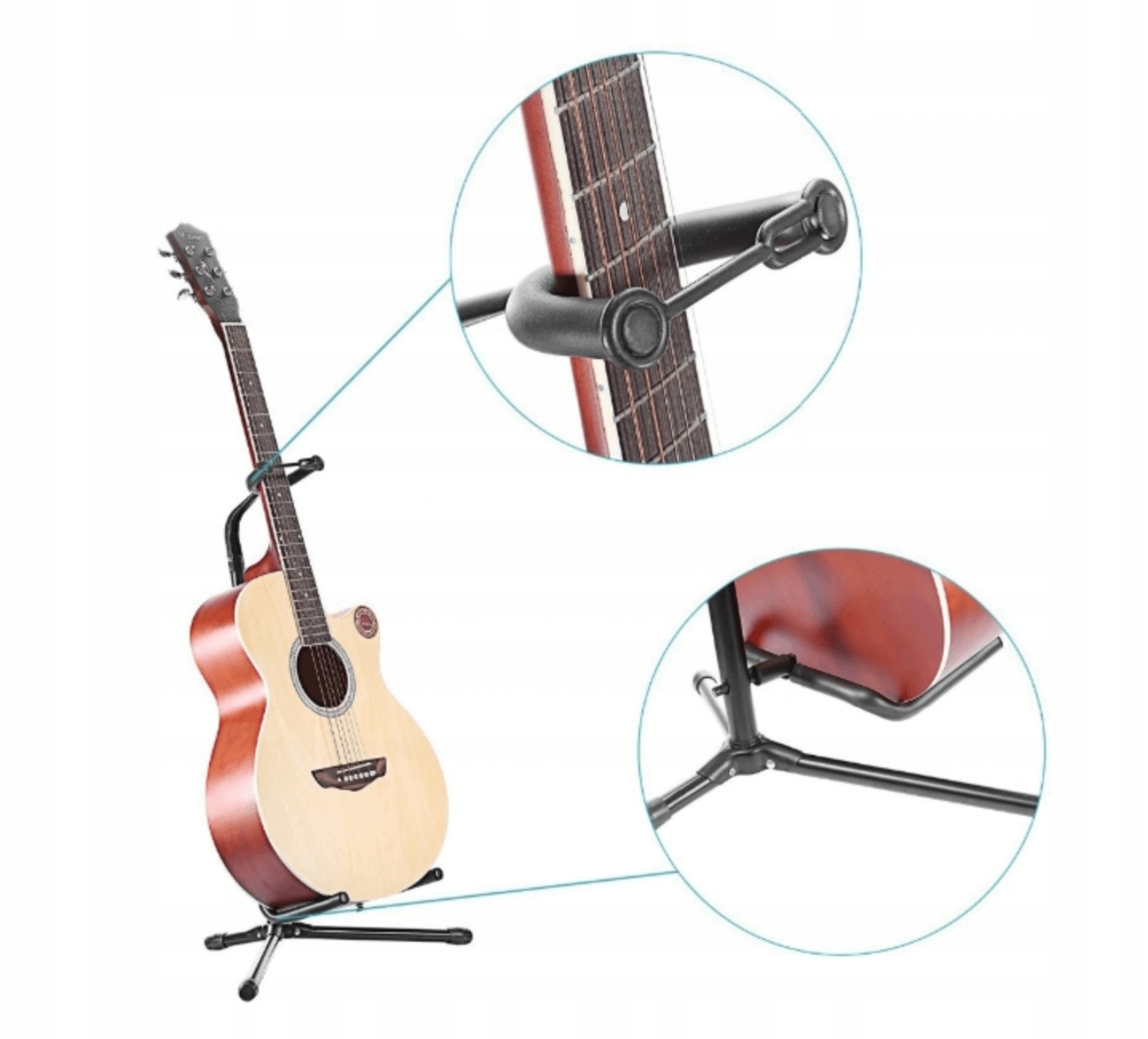 STATYW GITAROWY STOJAK GITARY GITARA na GITARĘ