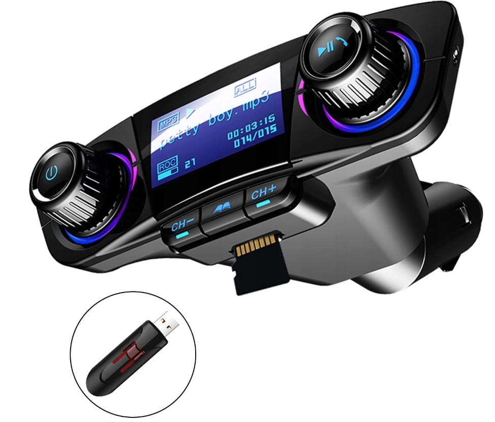 Transmiter samochodowy FM RETOO BT06