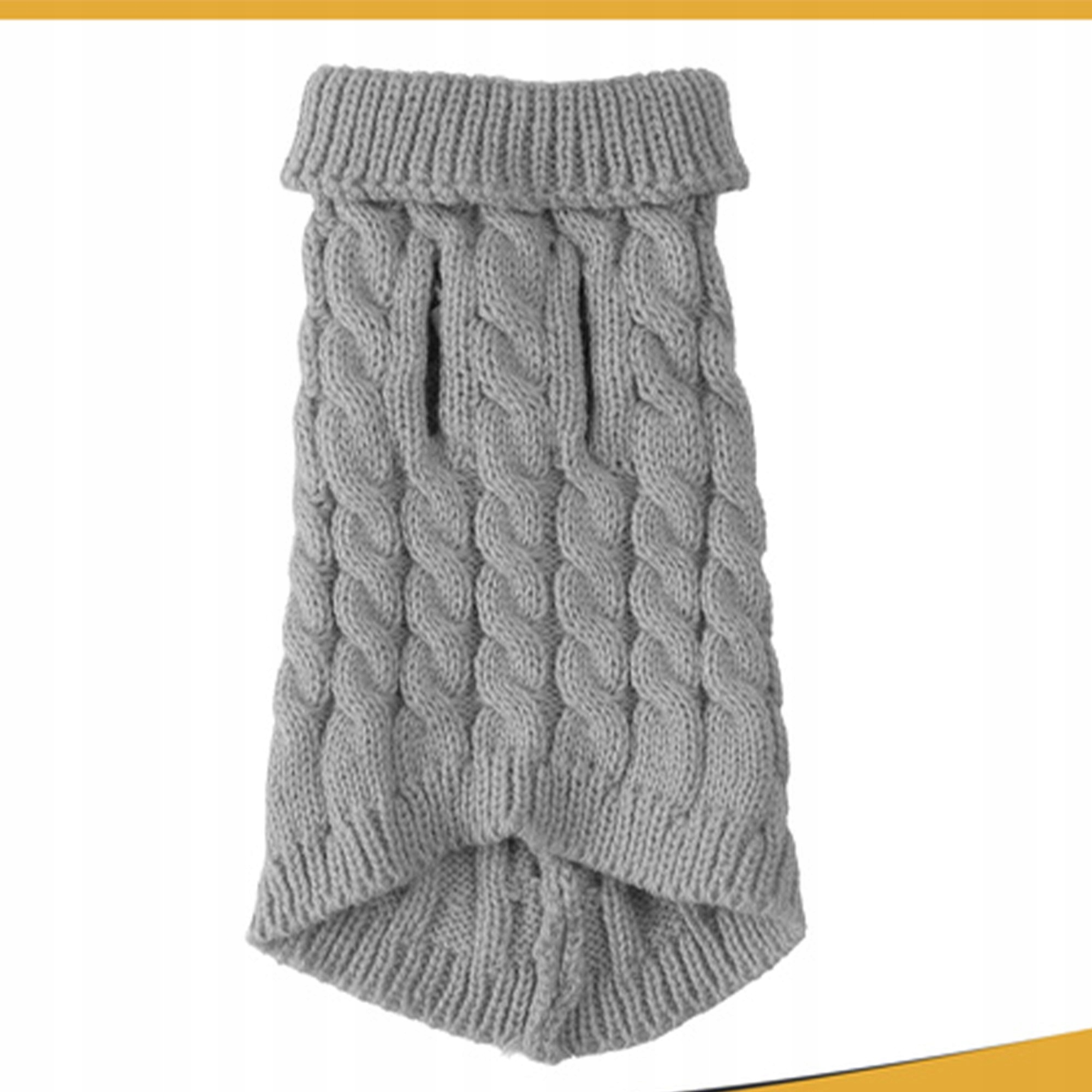 UBRANKO DLA PSA KOTA SWETEREK CIEPŁY ZIMOWY SWETER UBRANIE JESIEŃ ZIMĘ GOLF