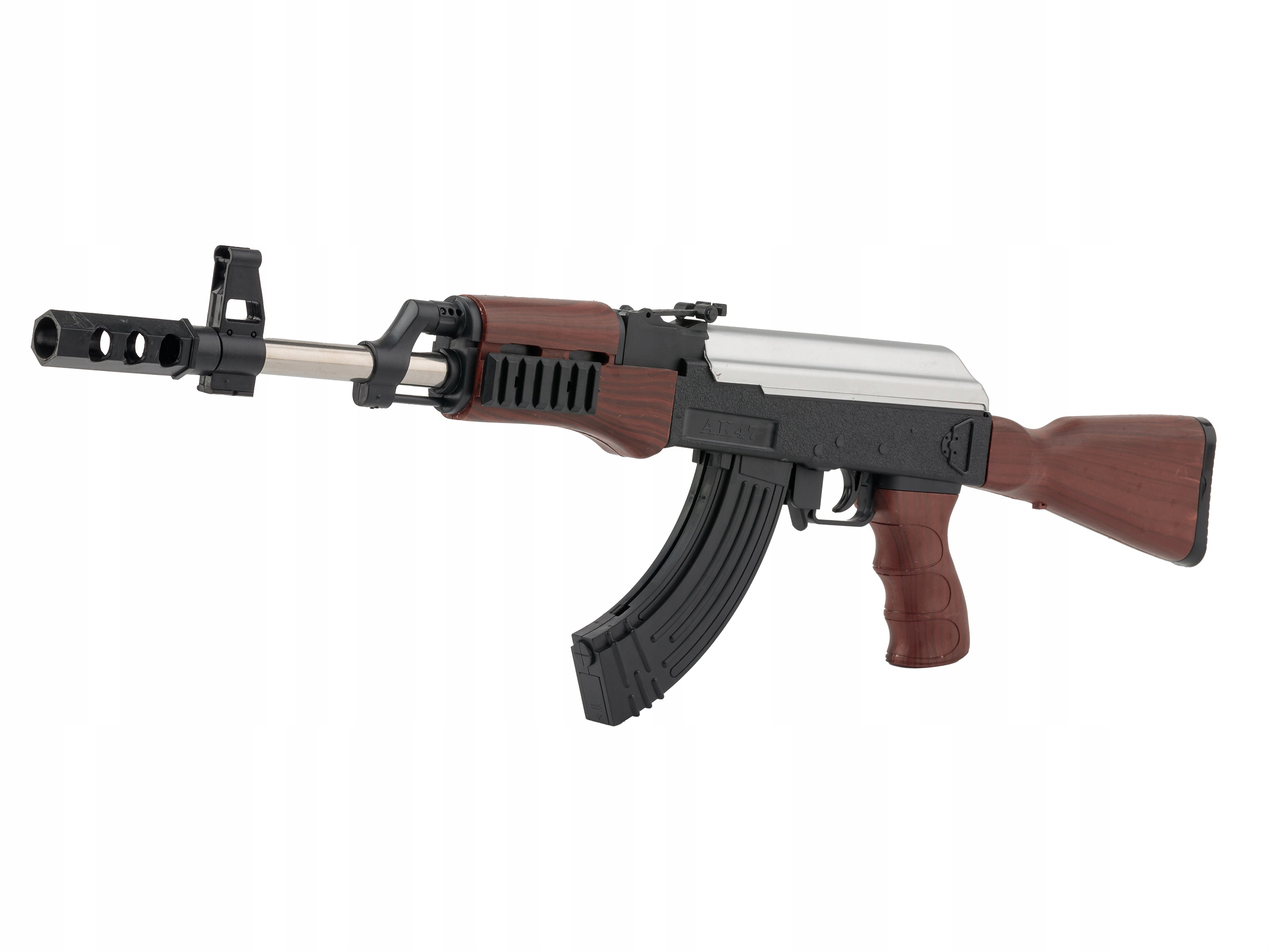 Pusca de jucarie AK47 Carabina, MAT Group, 800 bile, 64x18cm