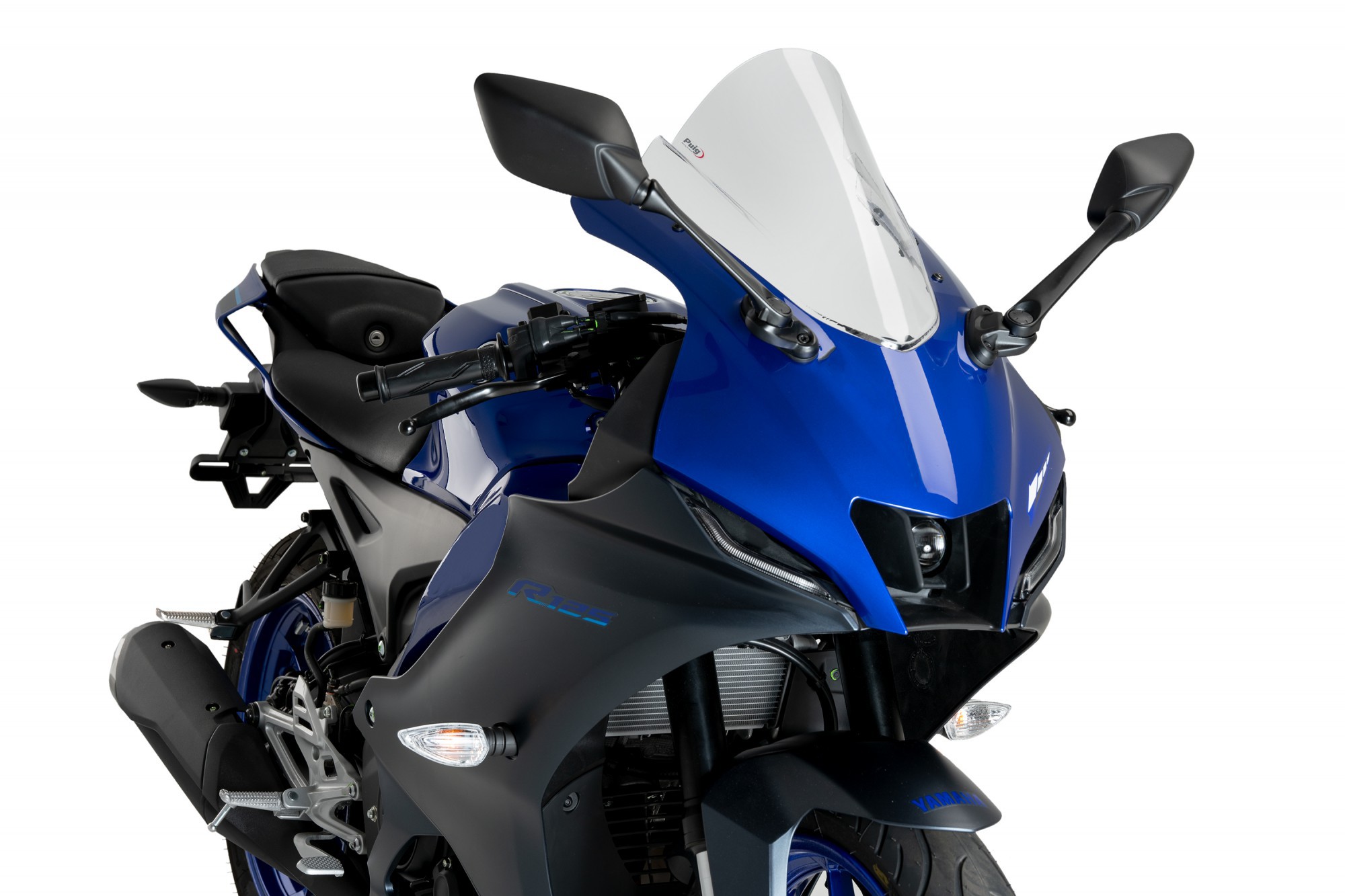 Parbriz moto, PUIG, pentru Yamaha YZF-R125 2023-2024, aerodinamica
