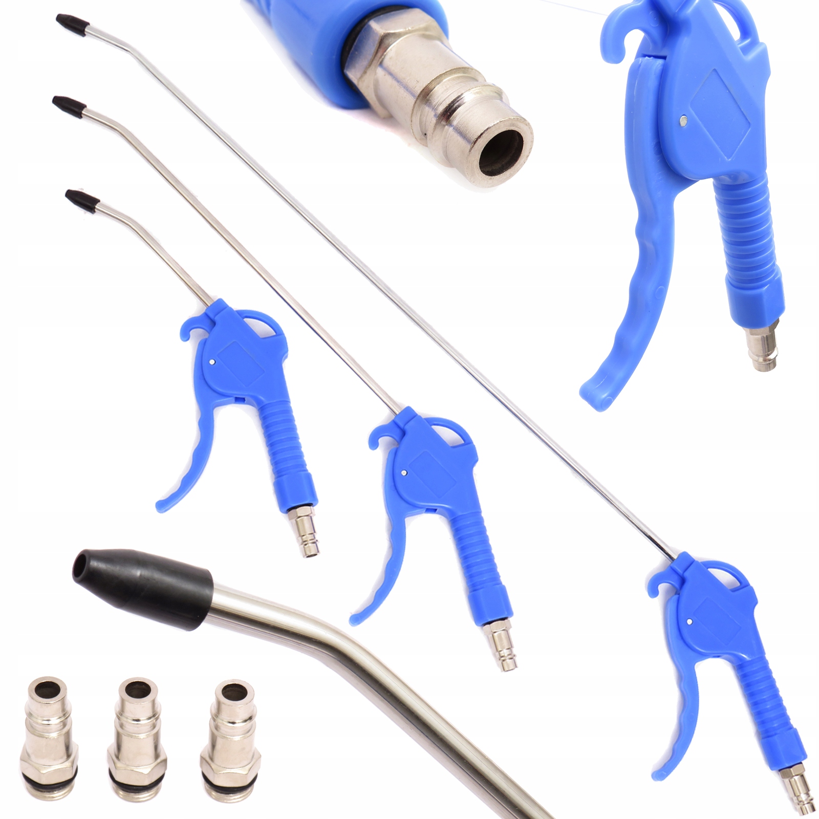 Pistolety do przedmuchiwania komplet 3 sztuki szt.