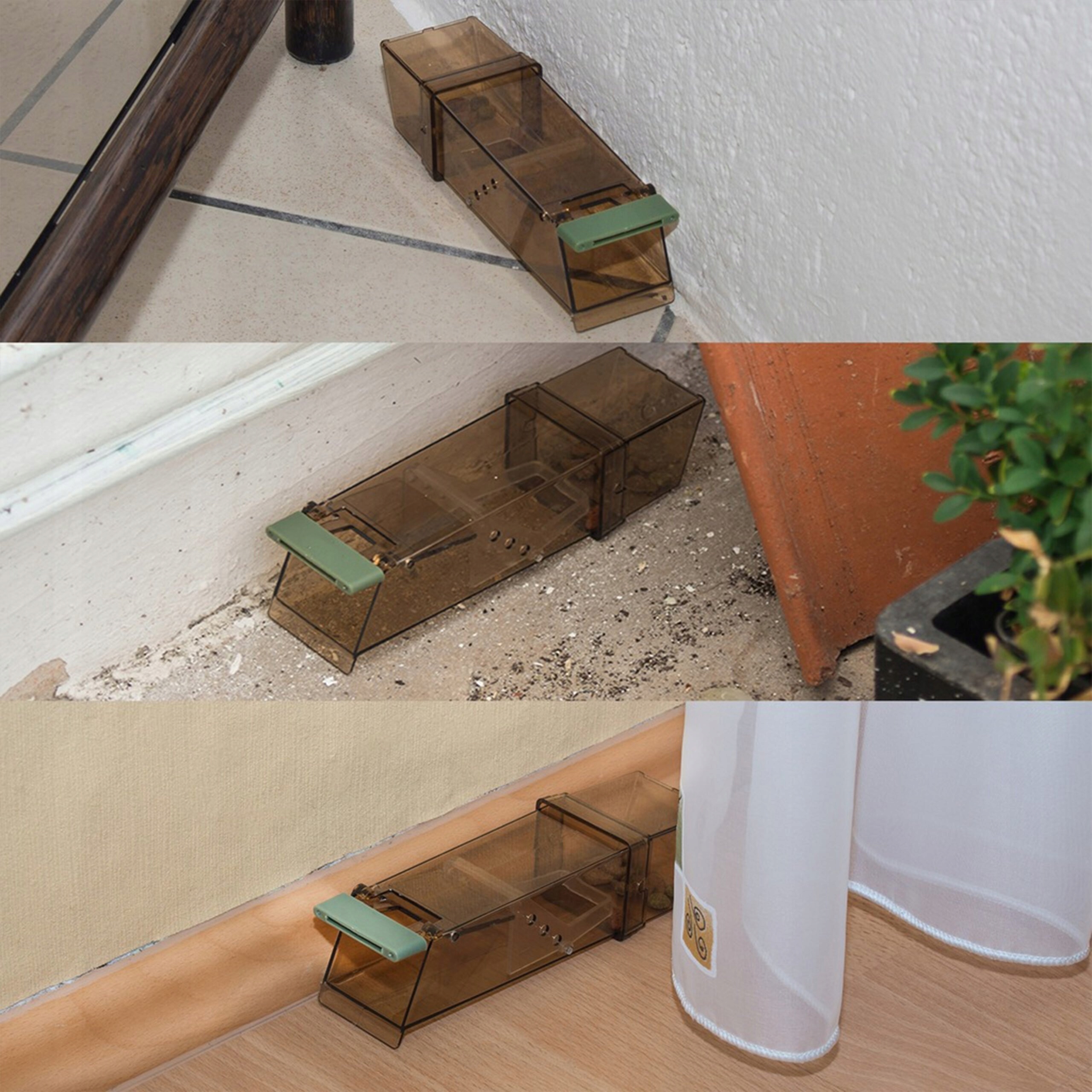 Pułapka na myszy ŻYWOŁAPKA MYSZOŁAPKA HUMANITARNY CHWYTACZ DO ZWALCZANIA