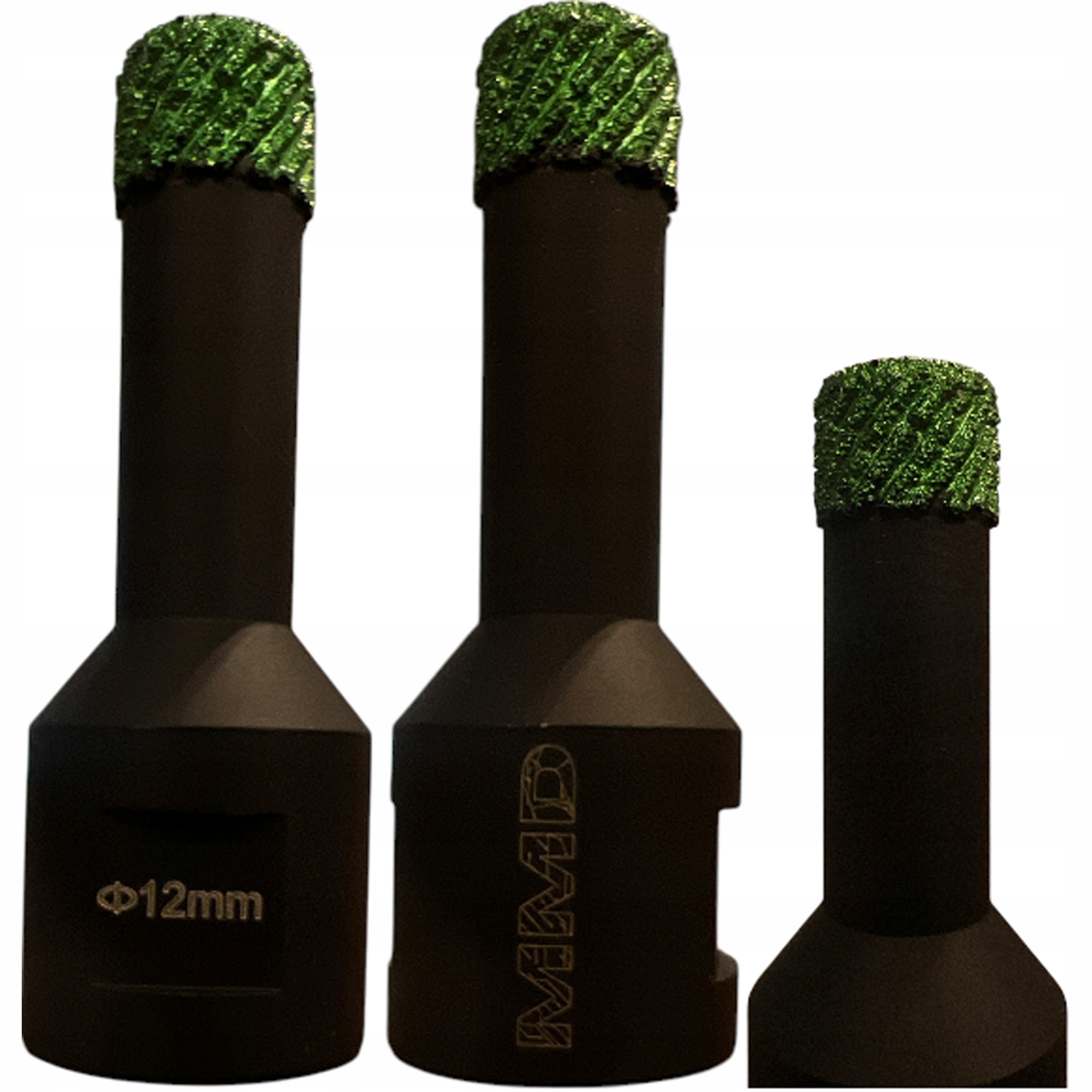 Otwornica diamentowa brazowana MMD Ø12 mm M14 do gresu ceramiki płytek