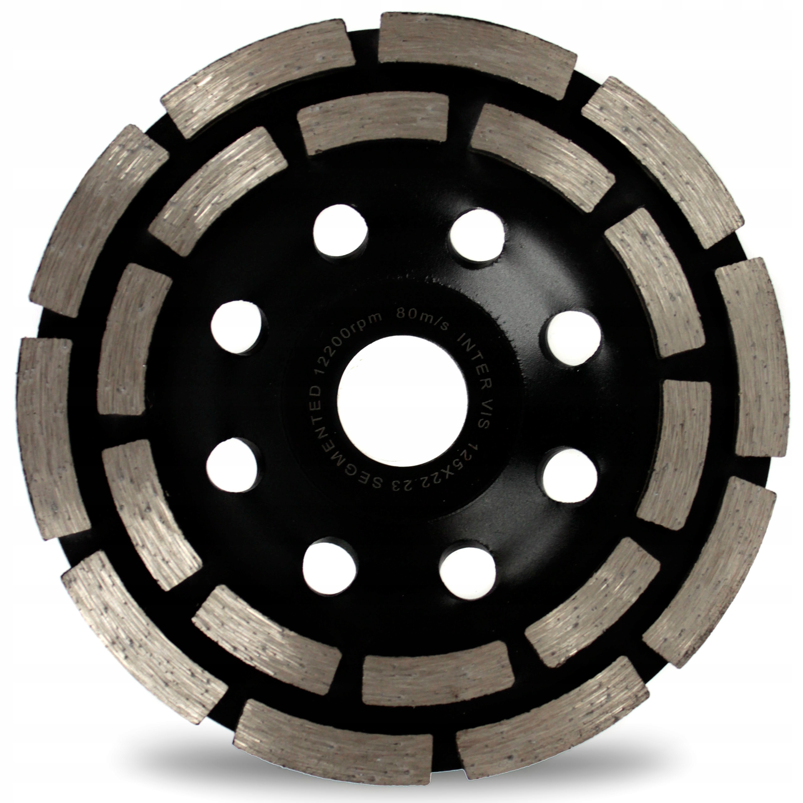 Tarcza garnkowa do szlifowania betonu 125 segment inter-vis