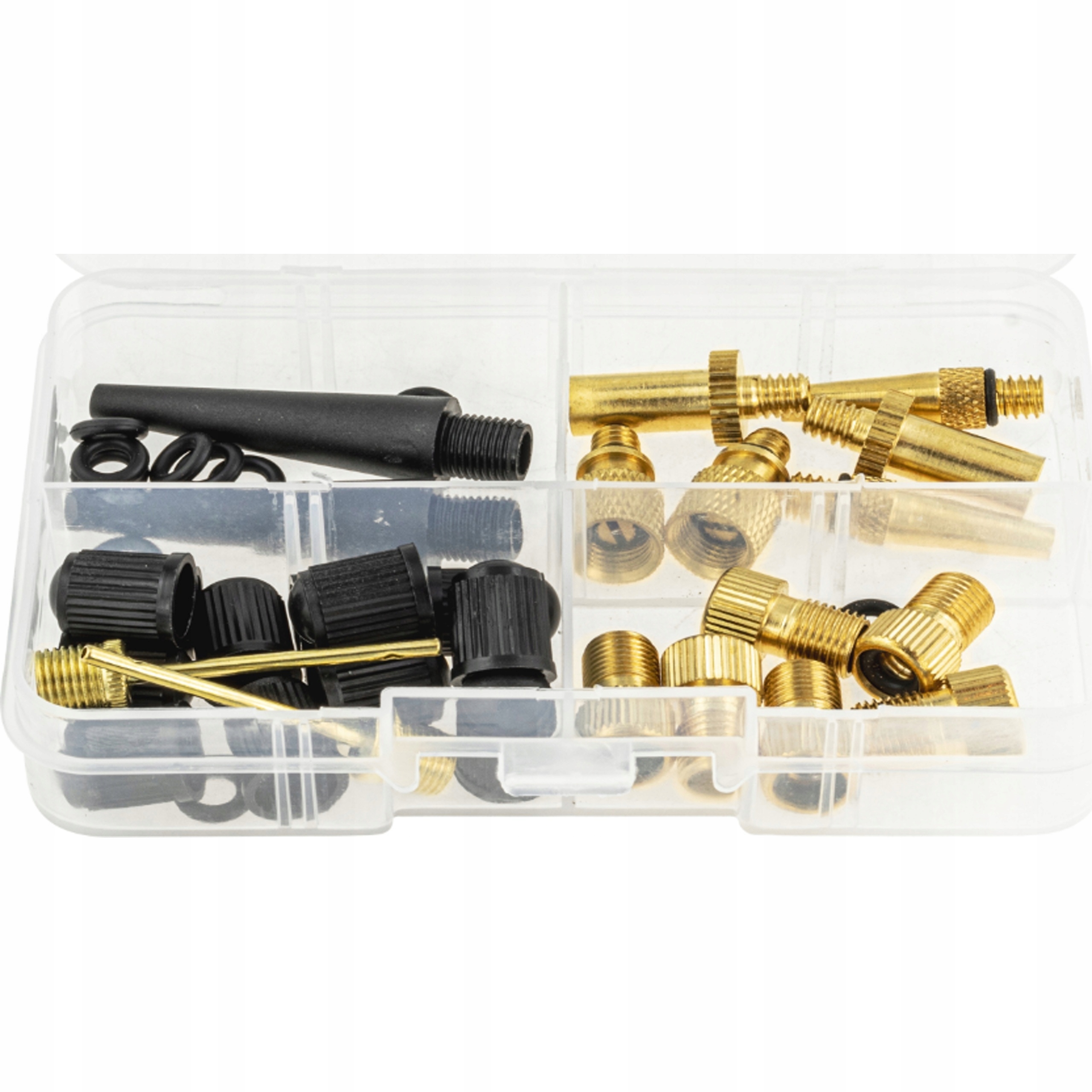 Zestaw adapterów do pompki 36 szt. końcówki uniwersalne Falon-Tech