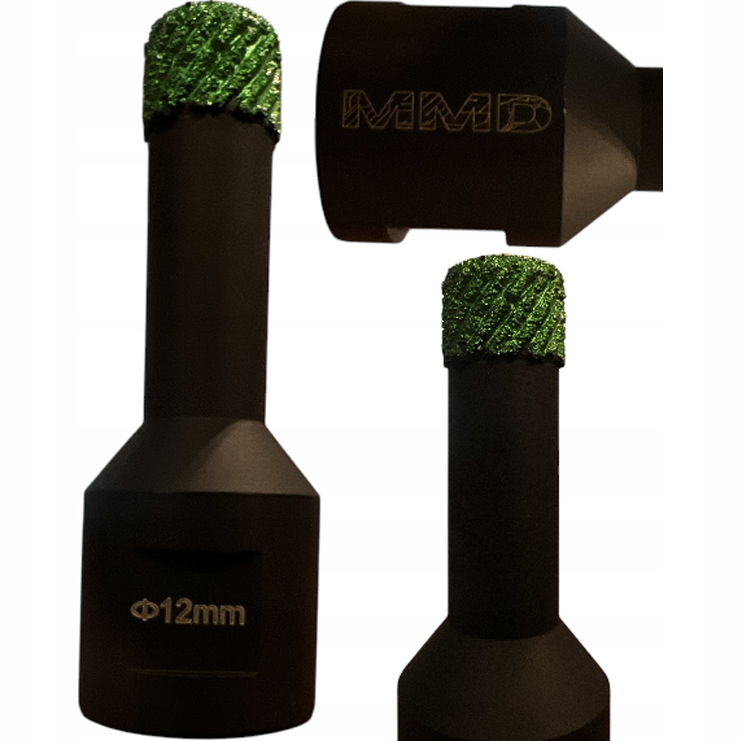 Otwornica diamentowa brazowana MMD Ø12 mm M14 do gresu ceramiki płytek