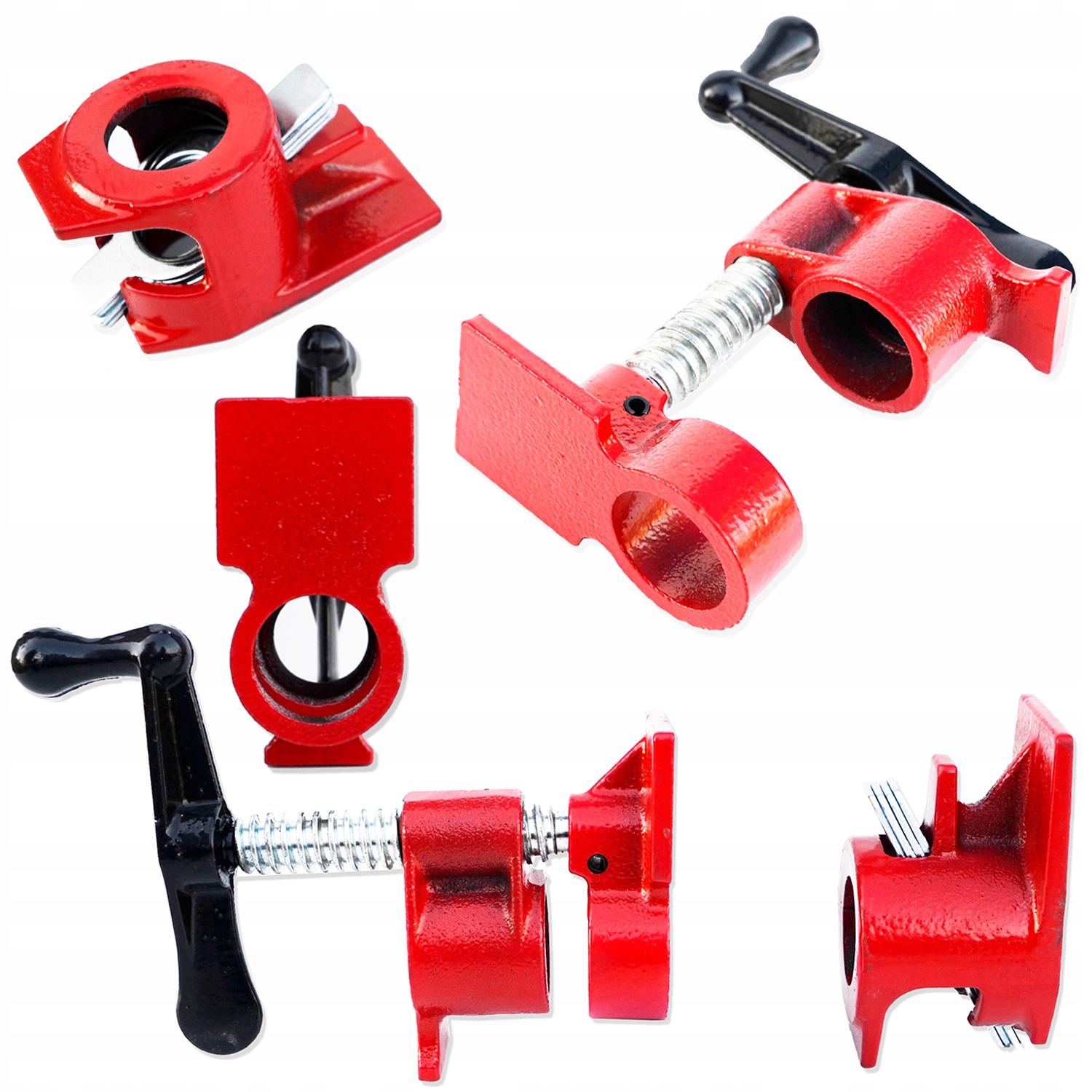 Ścisk stolarski rurowy bezkońcowy 3/4" 65 mm SilverTools