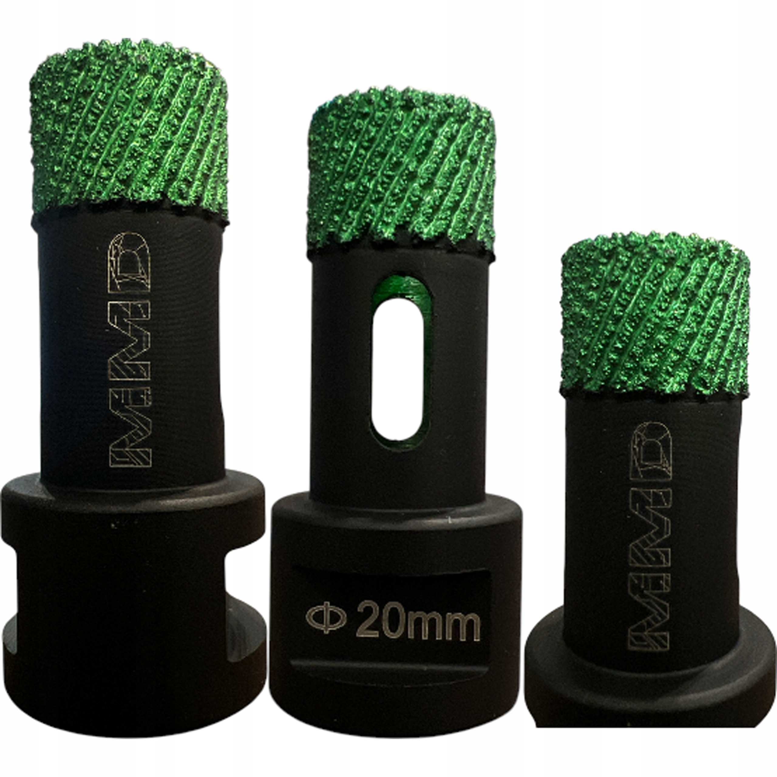 Otwornica diamentowa brazowana MMD Ø20 mm M14 do gresu ceramiki płytek