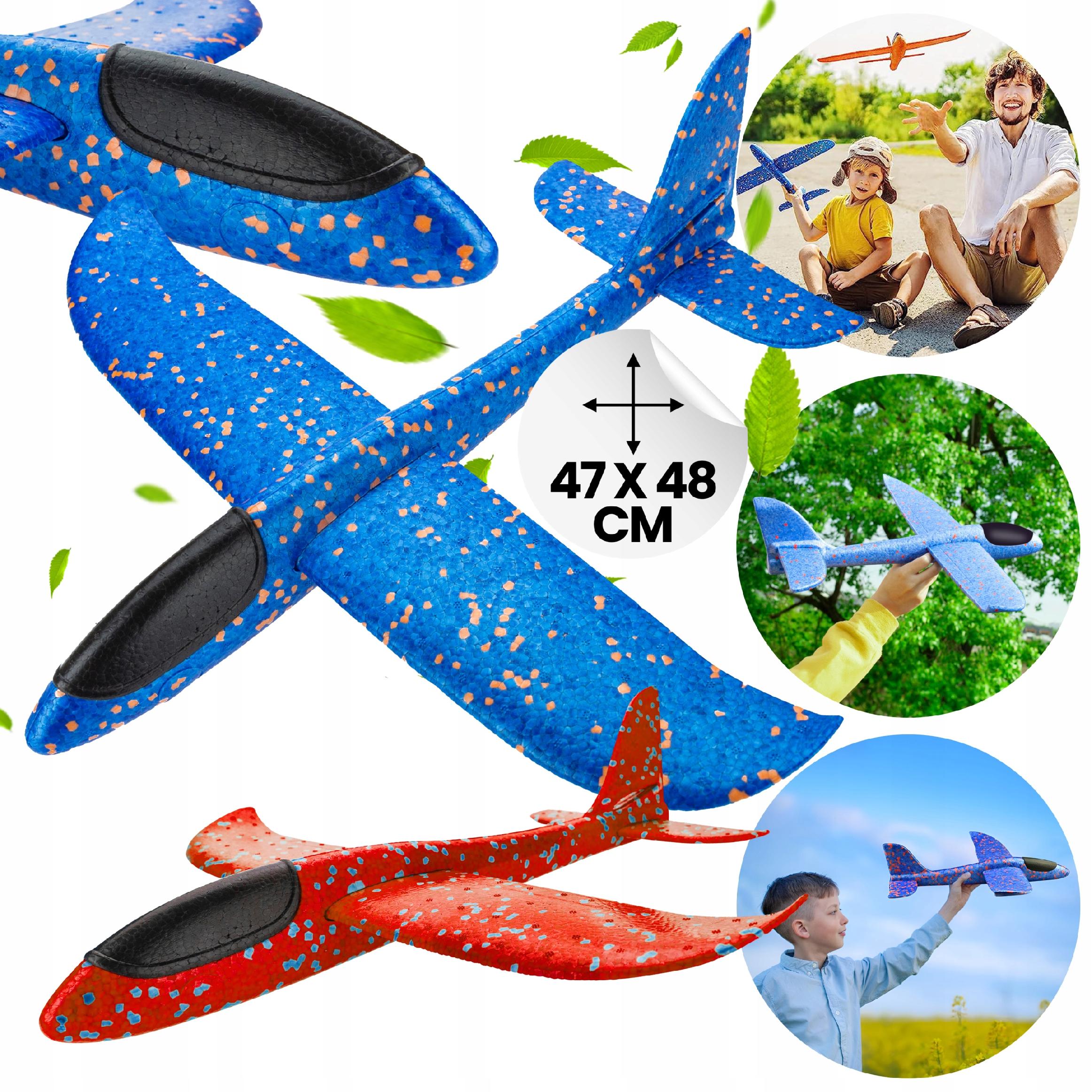 Samolot szybowiec ze styropianu Duży 47cm VERGIONIC