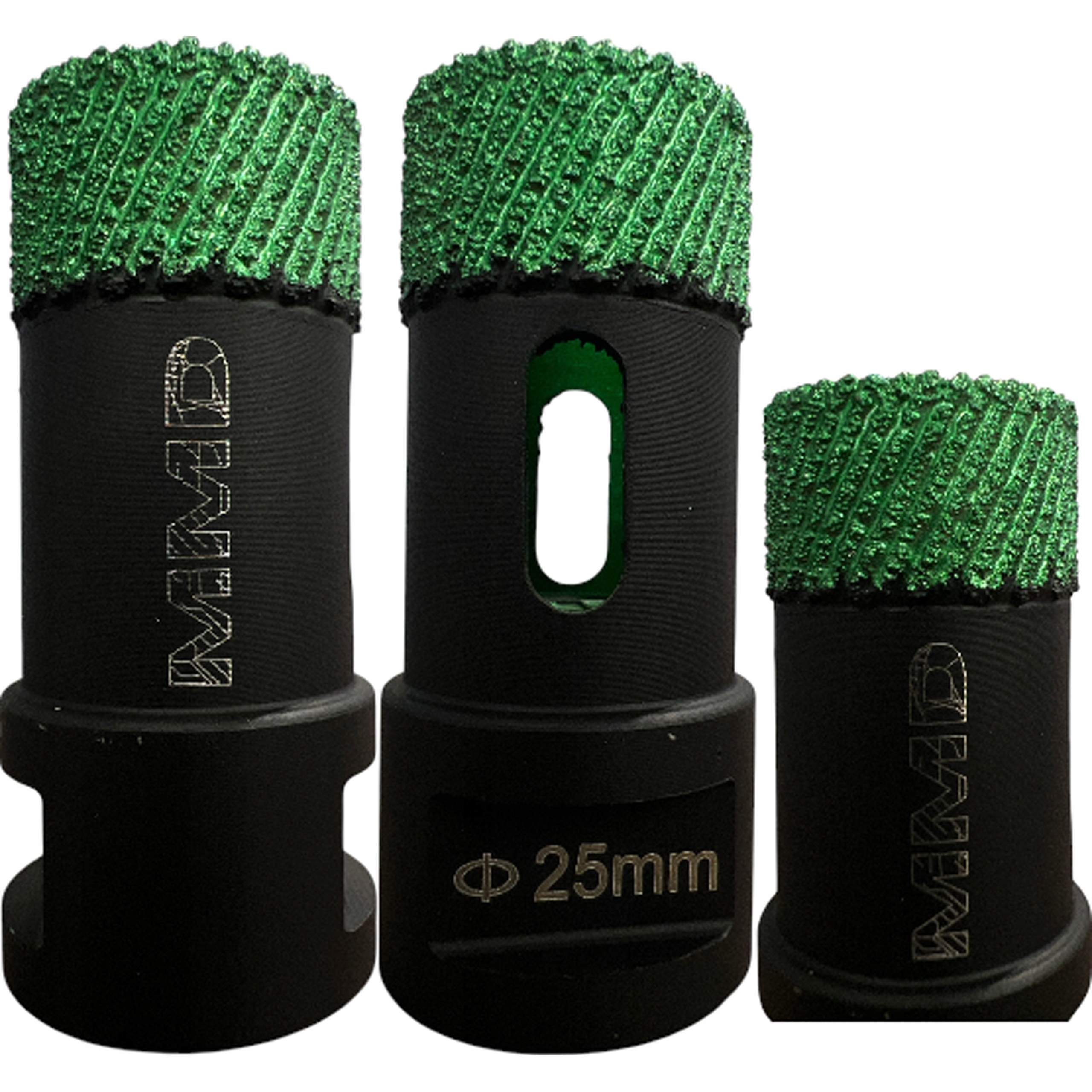 Otwornica diamentowa brazowana MMD Ø25 mm M14 do gresu ceramiki płytek