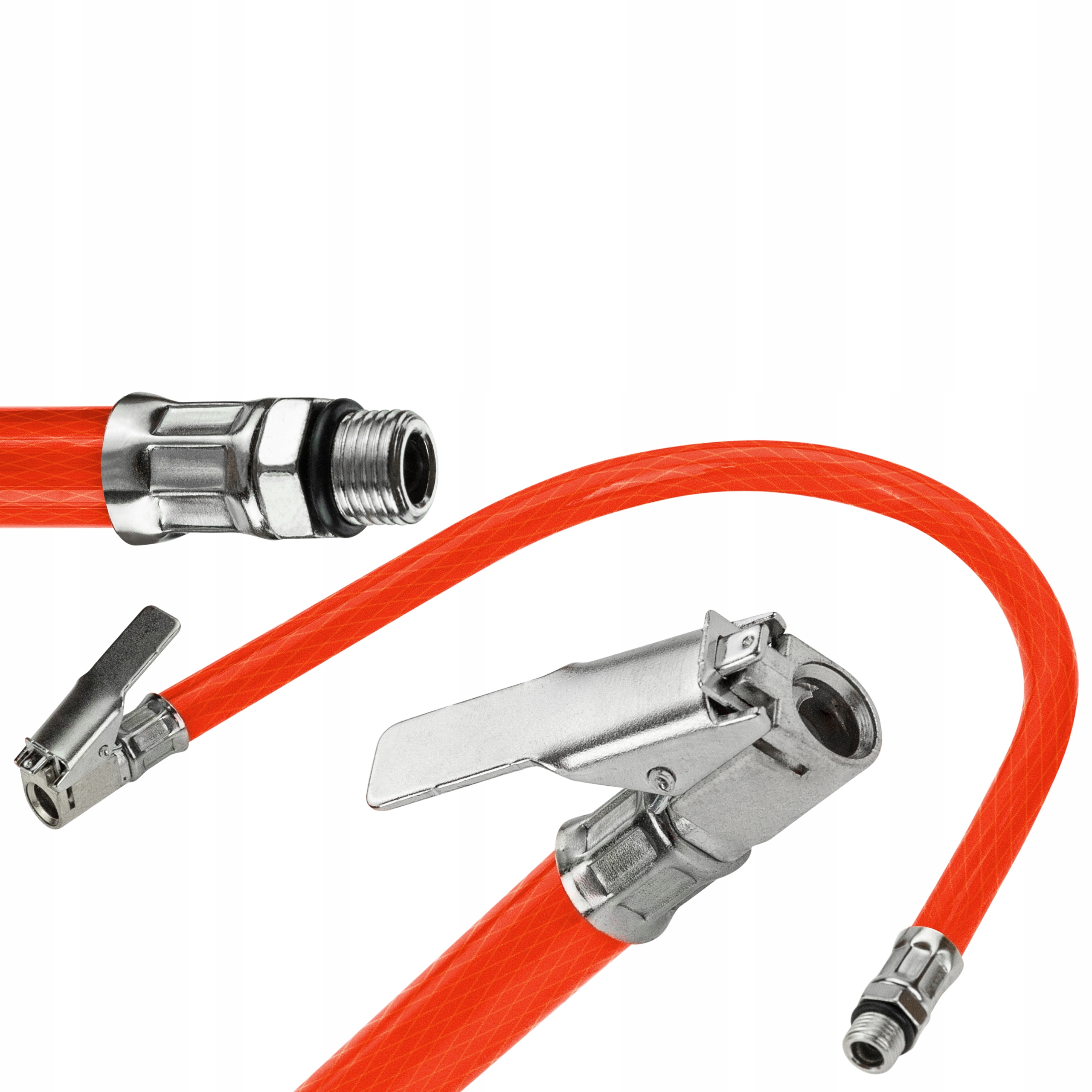 Wężyk do kompresora, pistoletu, pompowania kół 40 cm 1/8” VERGIONIC