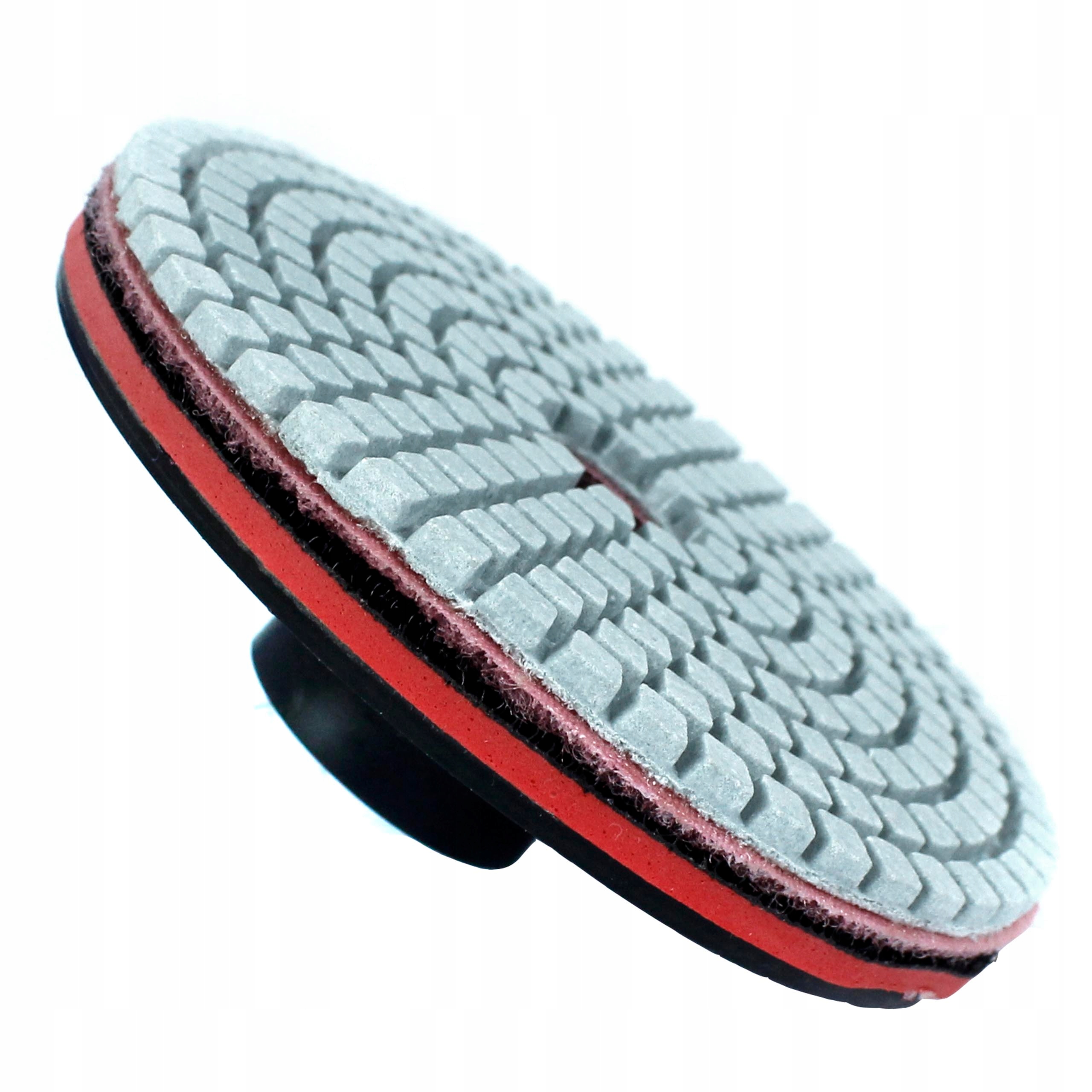 Tarcze do szlifowania gresu płytek na mokro 7 sztuk + dysk