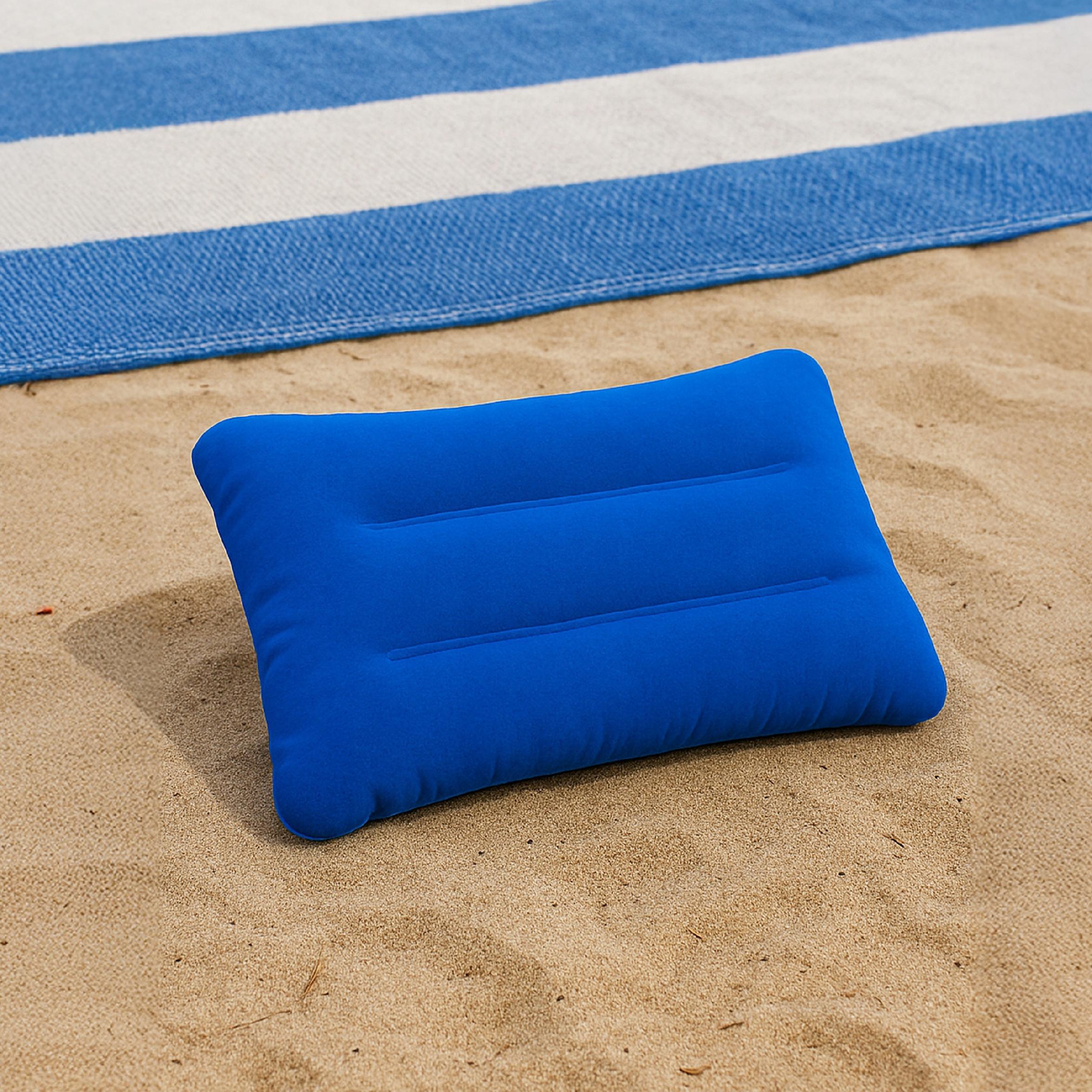 Poduszka dmuchana podróżna VERGIONIC - zagłówek, PVC