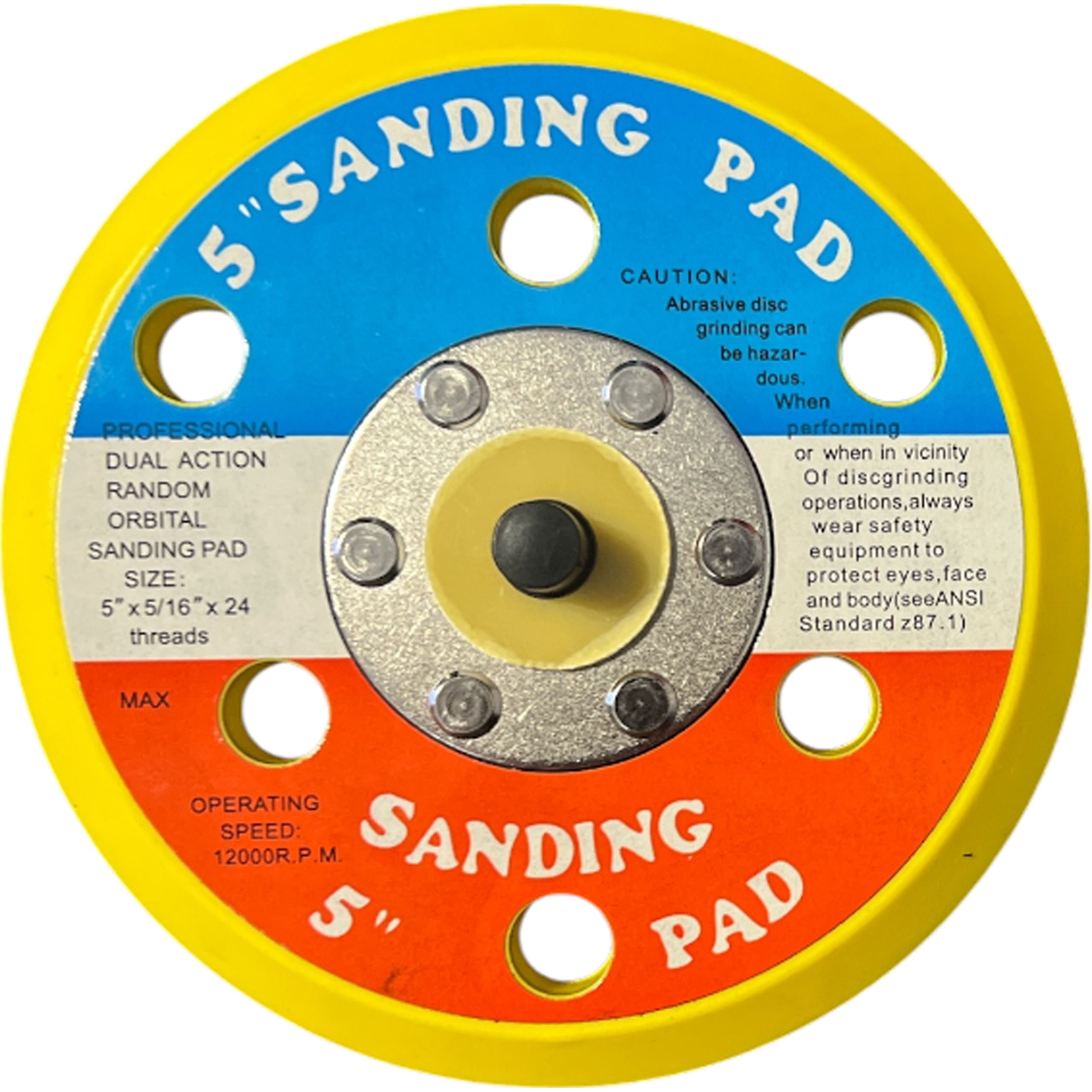 Dysk z rzepem Falon-Tech 125 mm FT12504 do szlifierki mimośrodowej