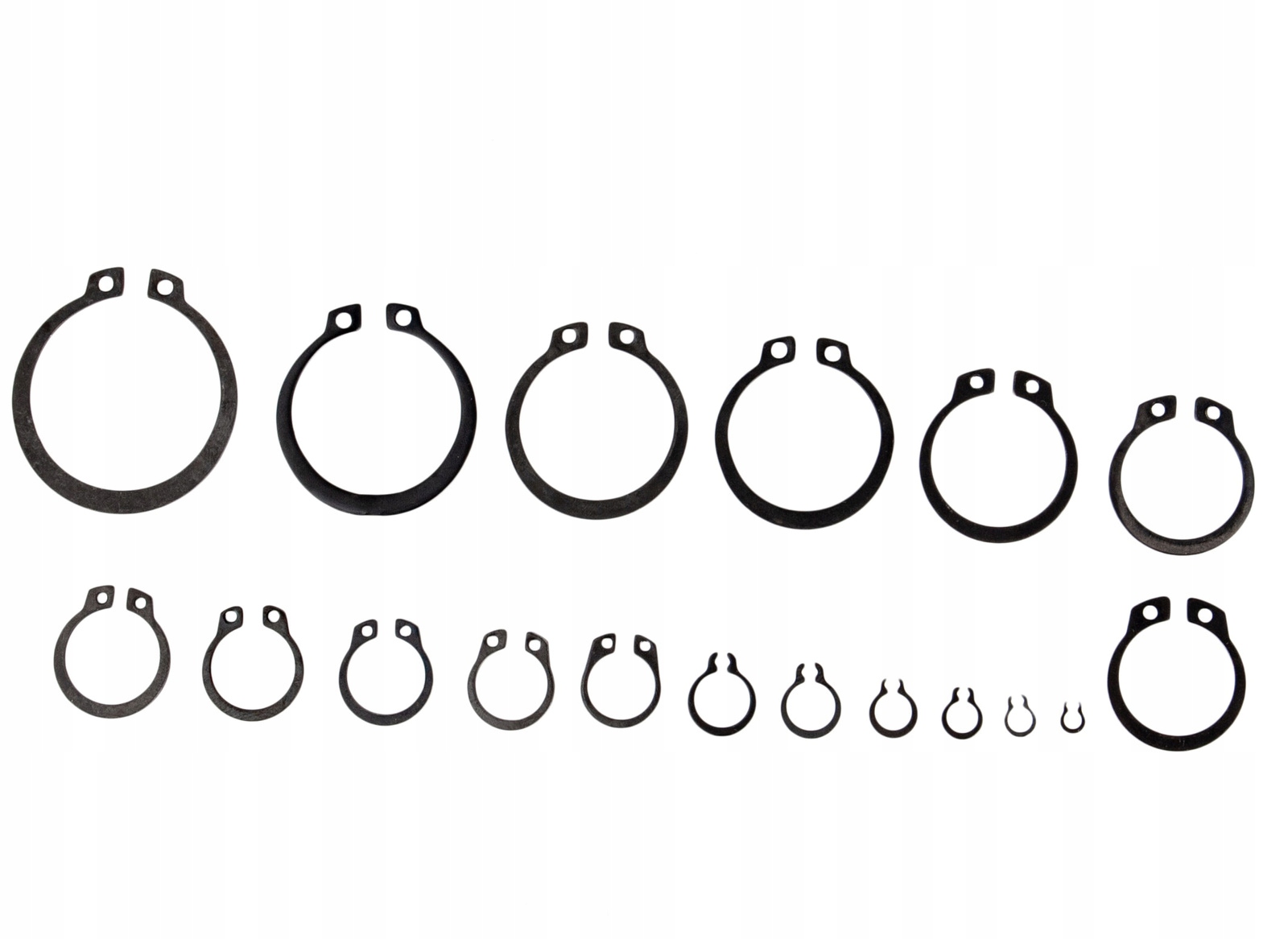 Zestaw pierścieni Segera osadczych wewnętrznych i zewnętrznych 600 el.