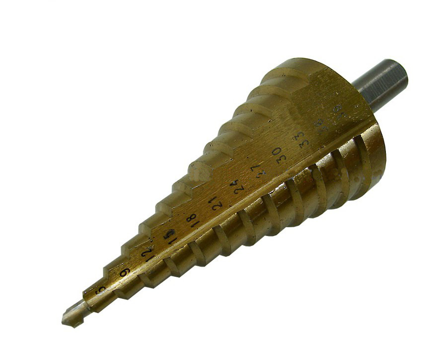 WIERTŁO 4-39 STOŻKOWE STOPNIOWE CHOINKA HSS TYTAN