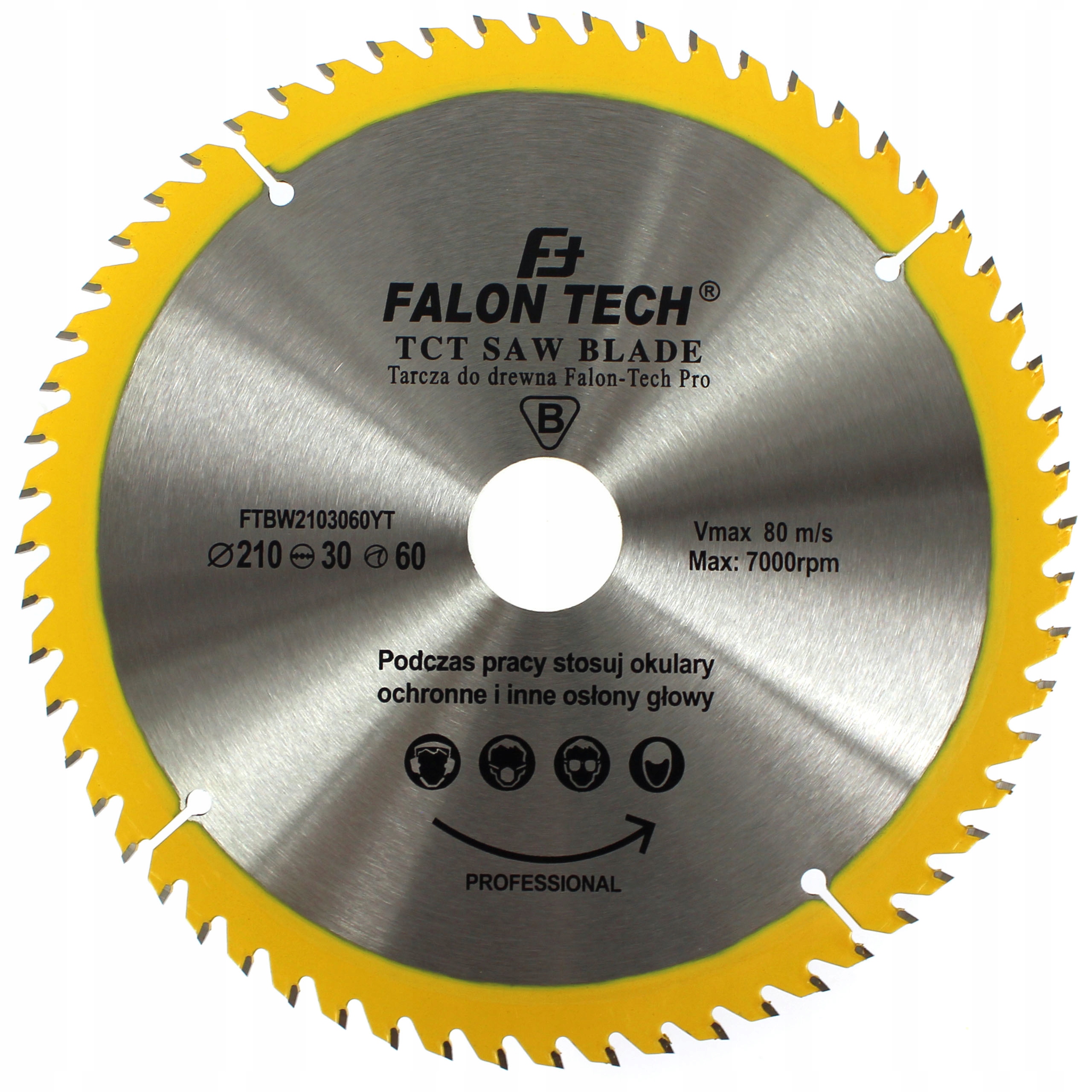 TARCZA DO CIĘCIA DREWNA WIDIA 210 / 30 T60 PRO